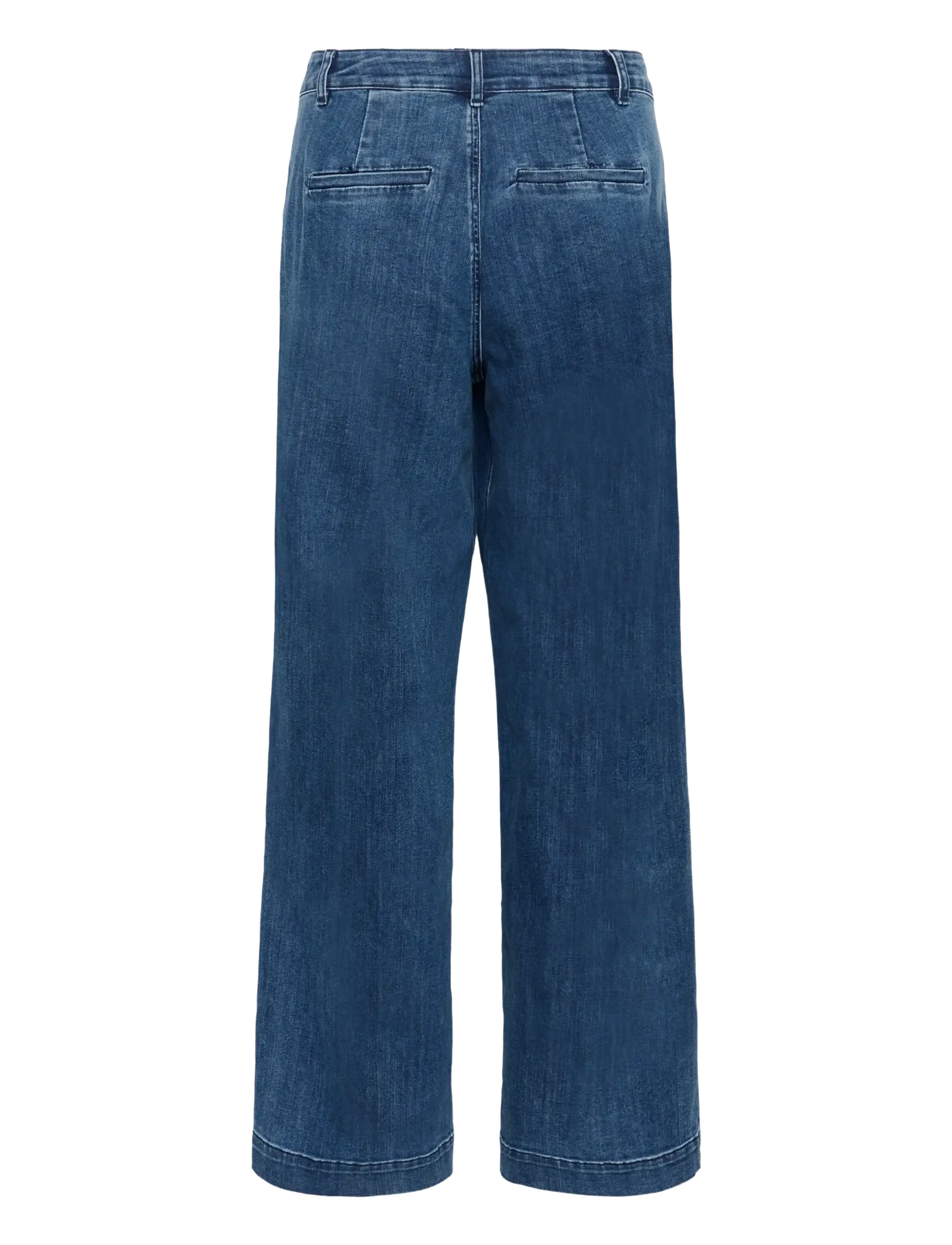 Kaffe - KAlea Wide Jeans - hosen mit weitem bein - medium blue denim - 2