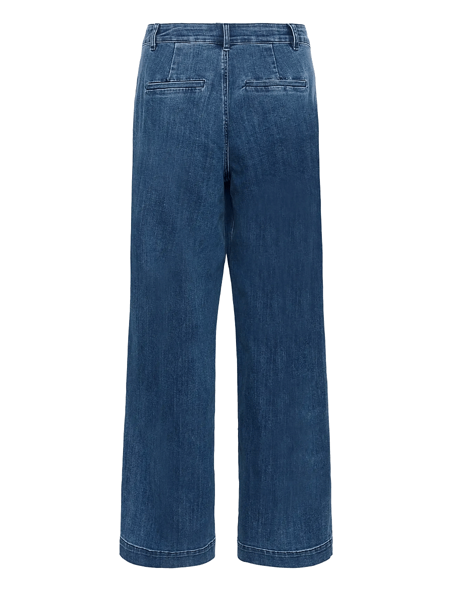 Kaffe - KAlea Wide Jeans - hosen mit weitem bein - medium blue denim - 2