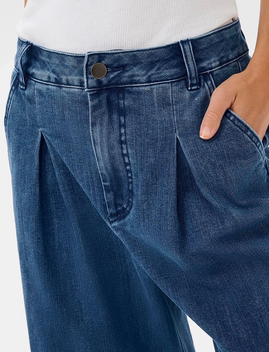Kaffe - KAlea Wide Jeans - hosen mit weitem bein - medium blue denim - 5