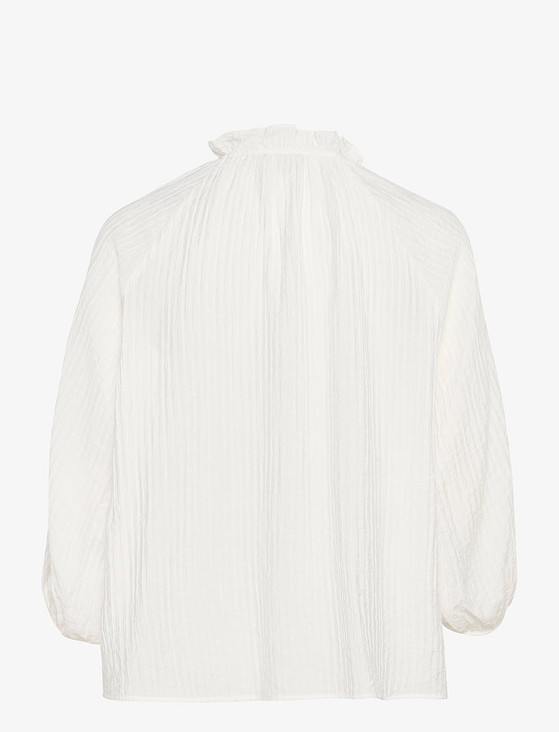 Kaffe - KAlianna Blouse - långärmade blusar - chalk - 2