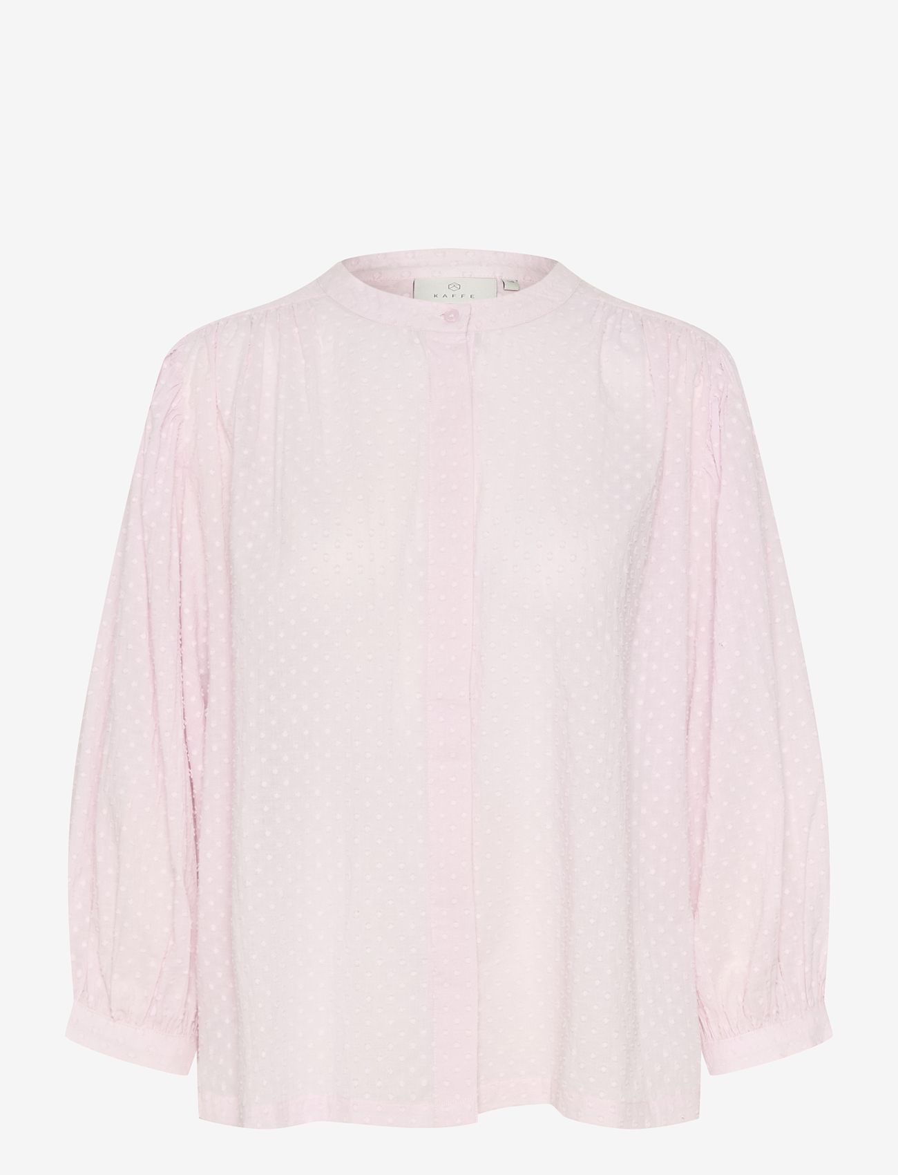 Kaffe - KAroca Blouse - langærmede bluser - lilac snow - 0