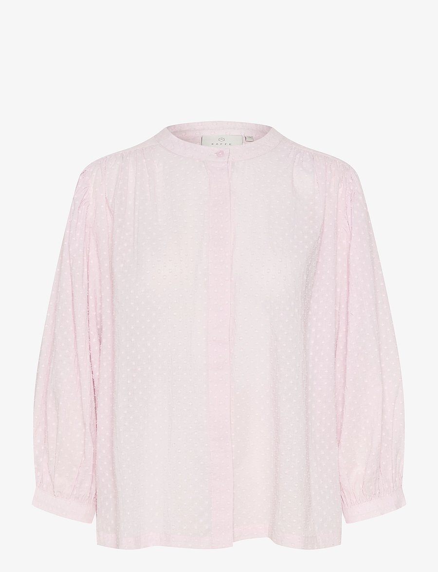Kaffe - KAroca Blouse - langärmelige blusen - lilac snow - 1