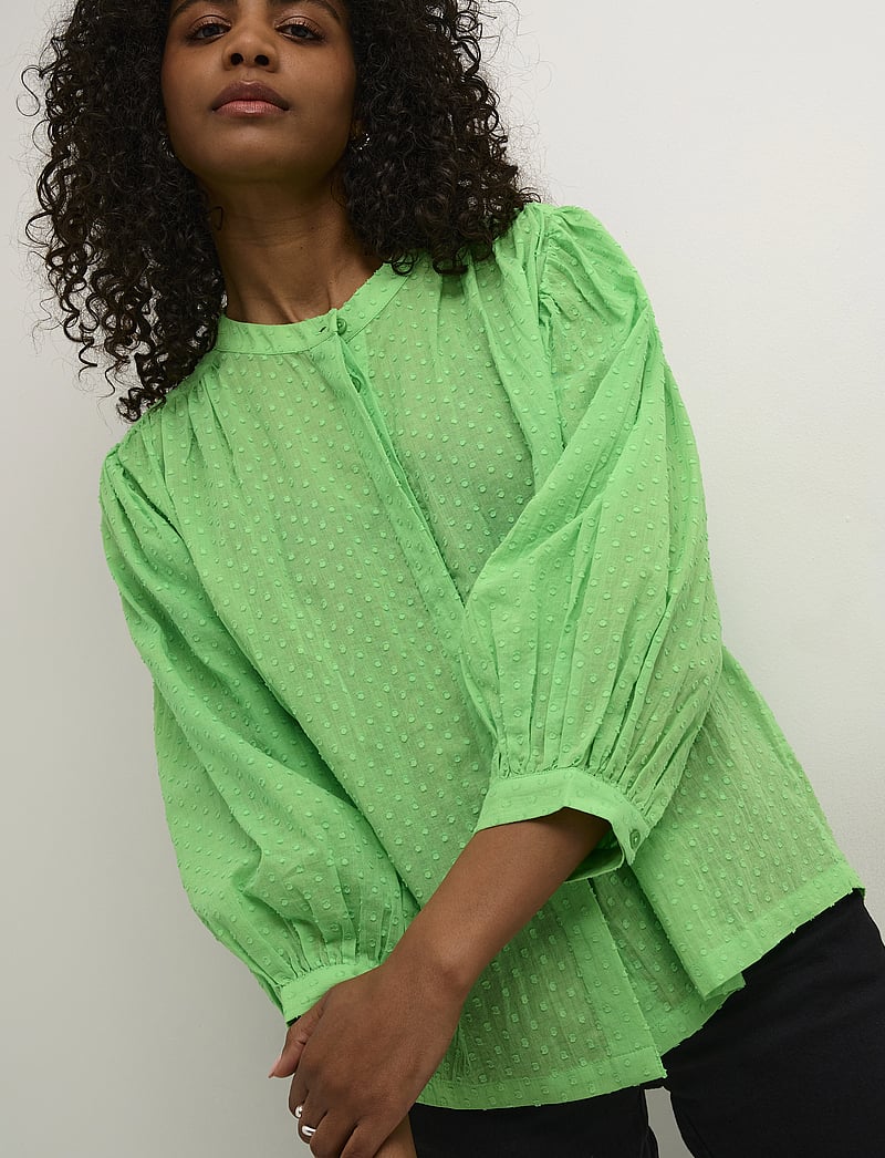 Kaffe - KAroca Blouse - långärmade blusar - spring bouquet - 4