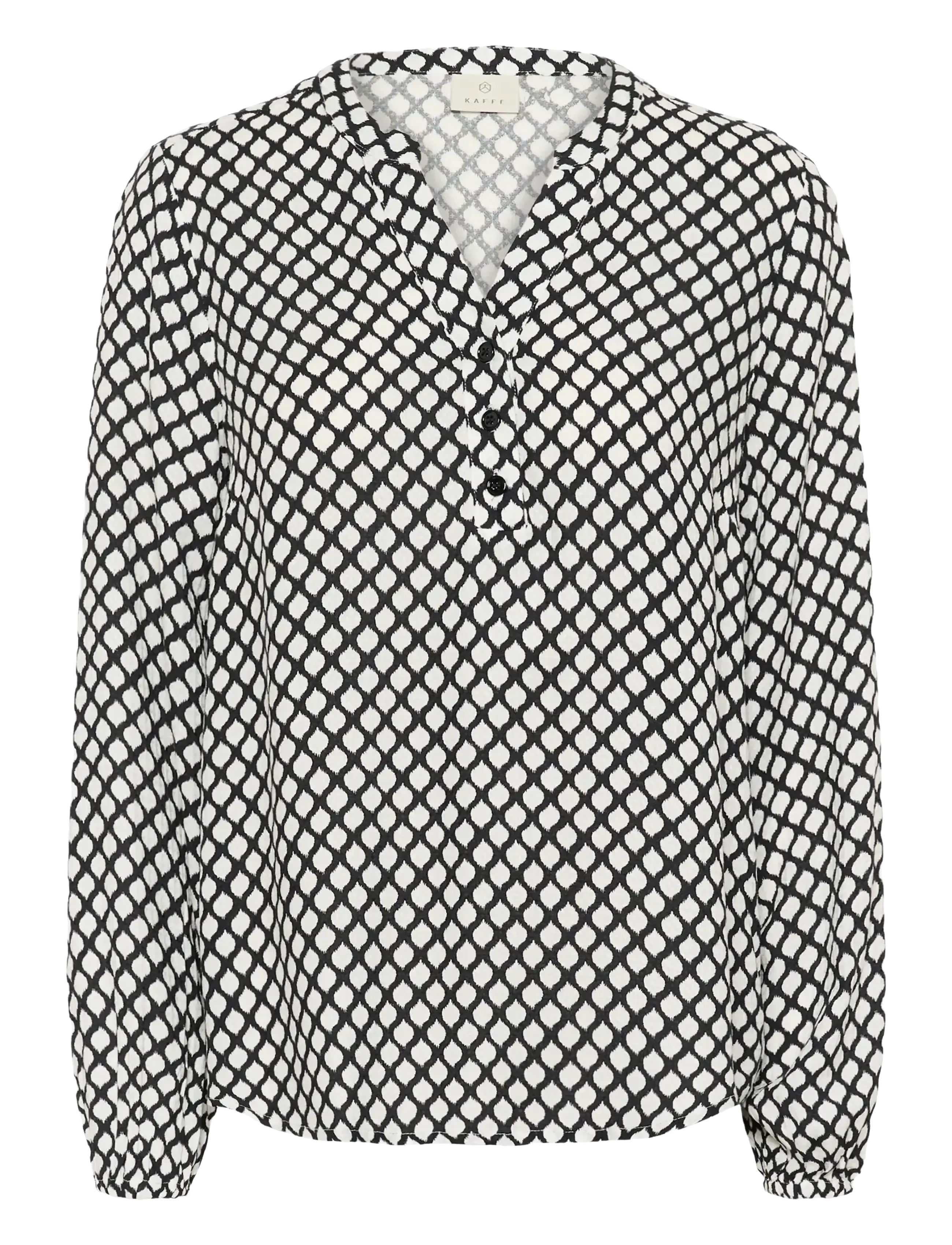 BLACK/CHALK GRAPHIC PRINT