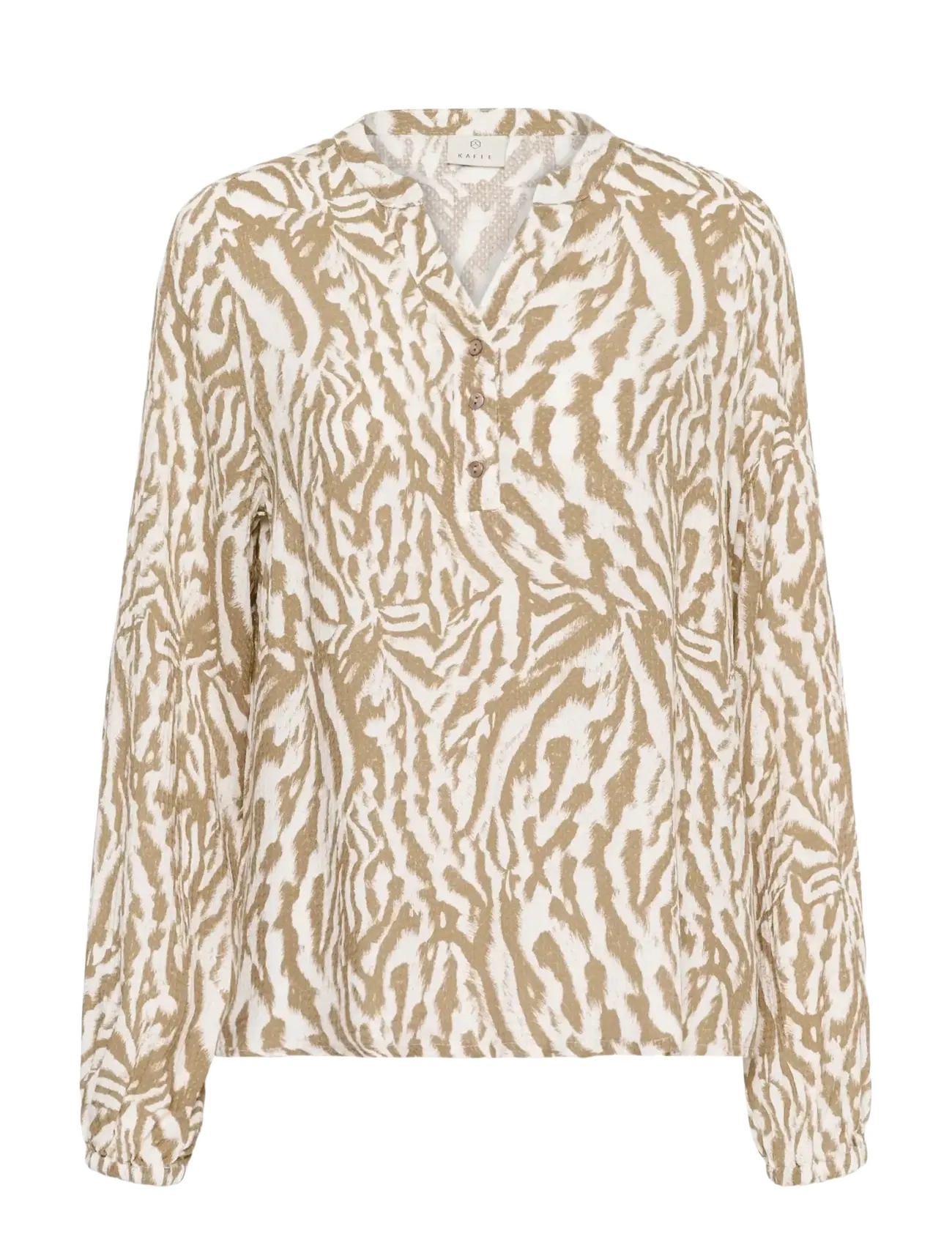 KAFFE Kamathilde Bluse Beige - 36 - Damen