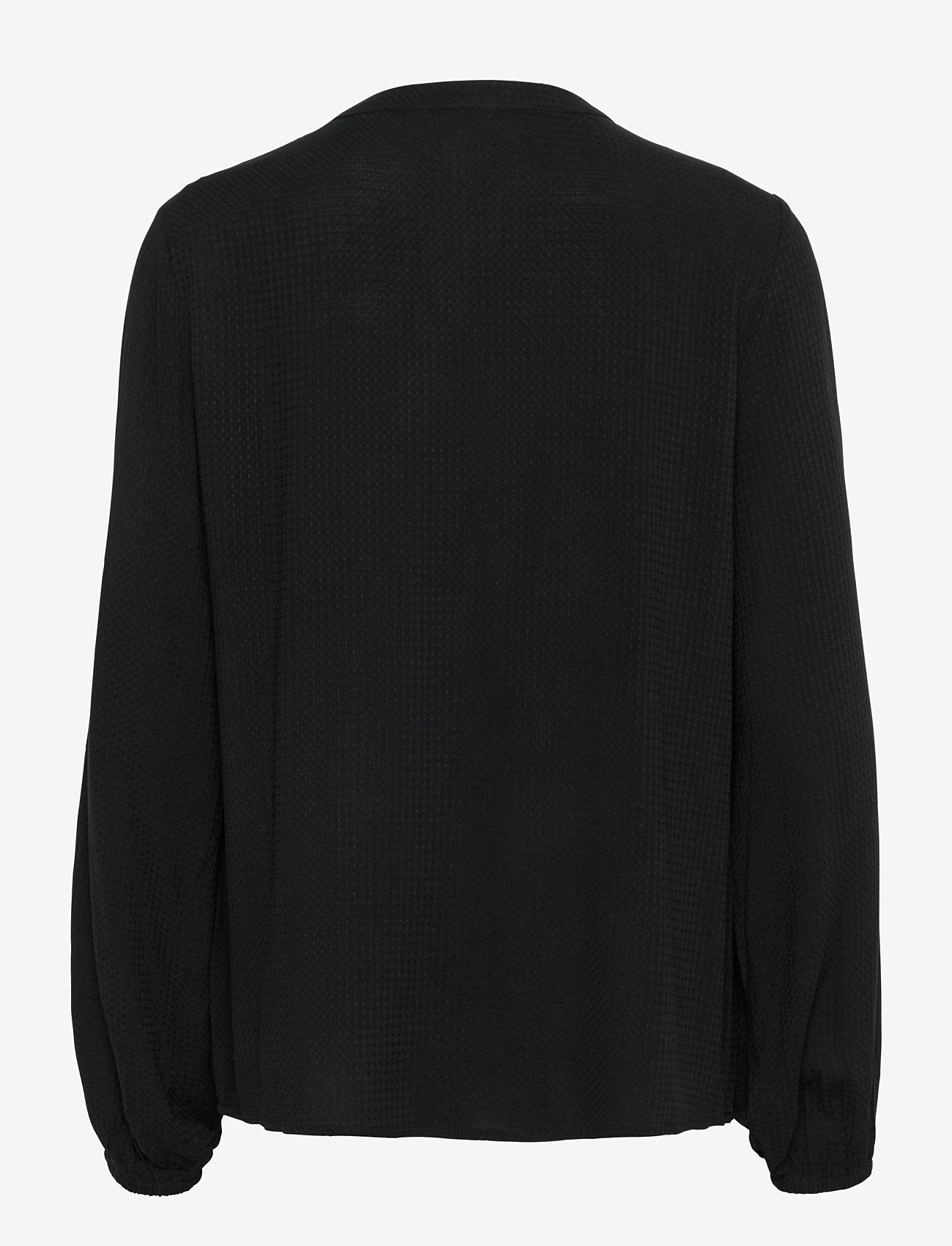 Kaffe - KAmathilde Blose - långärmade blusar - black deep - 2