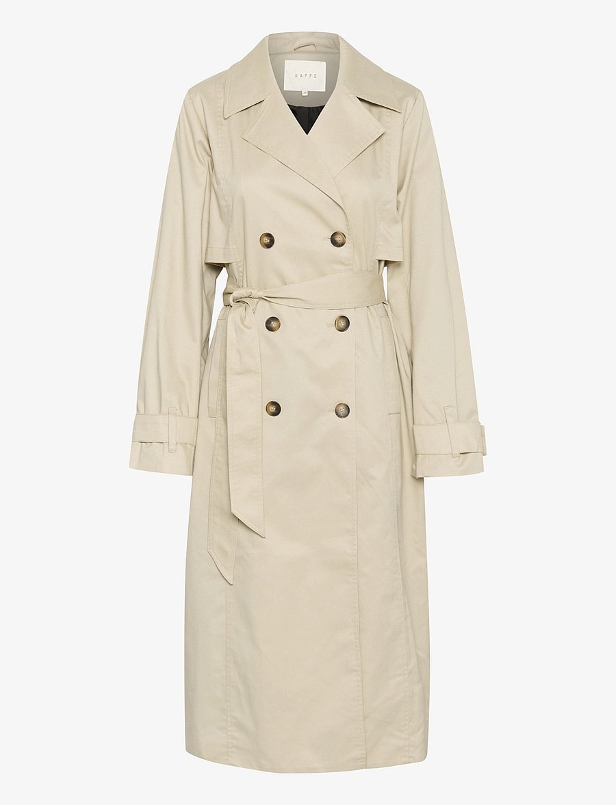 Kaffe - KApatricia Trench Coat - feather gray - 1