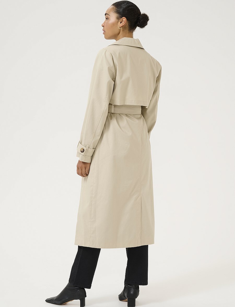 Kaffe - KApatricia Trench Coat - feather gray - 3
