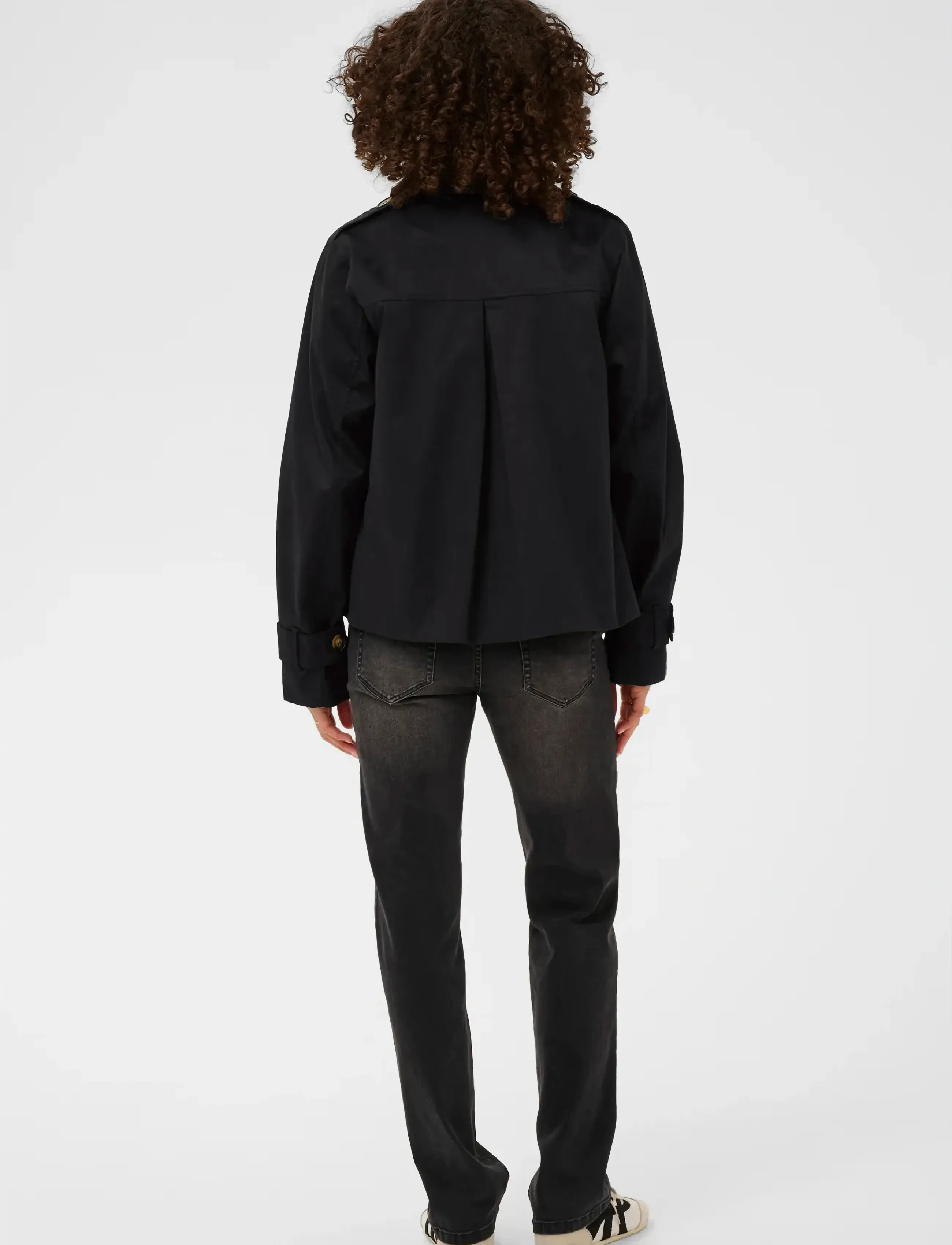 Kaffe - KApatricia Jacket - ytterkläder - black deep - 4