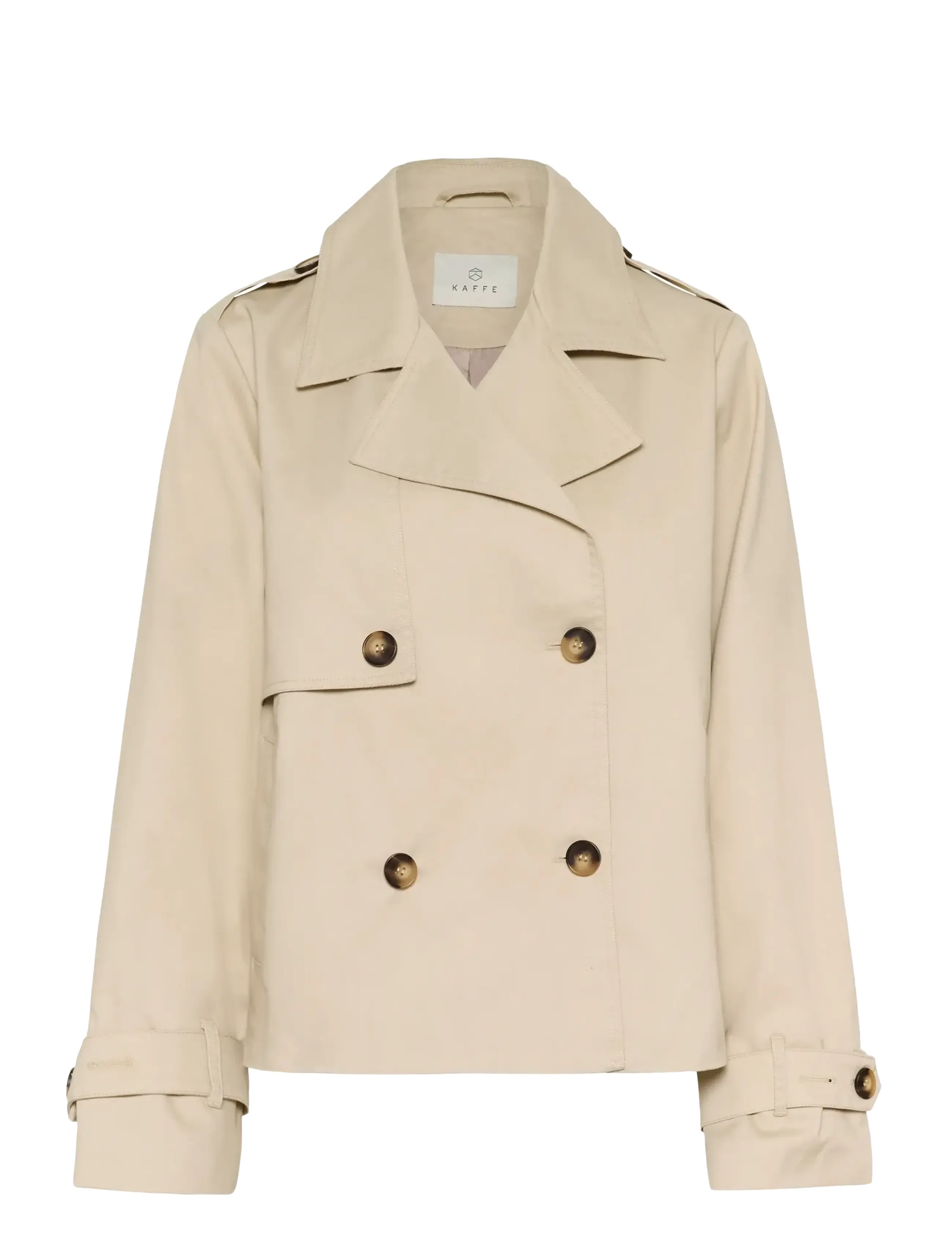 KAFFE Kapatricia Jacke Beige - 40 - Damen