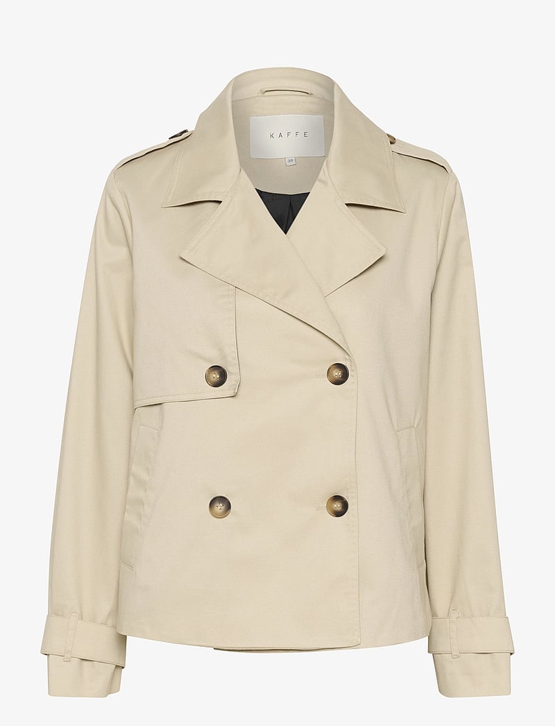 Kaffe - KApatricia Jacket - trenchcoats - feather gray - 1