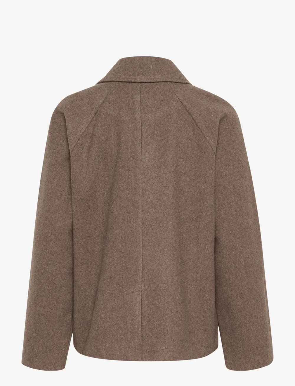 Kaffe - KAfanny Short Jacket - wolljacken - major brown c. - 2