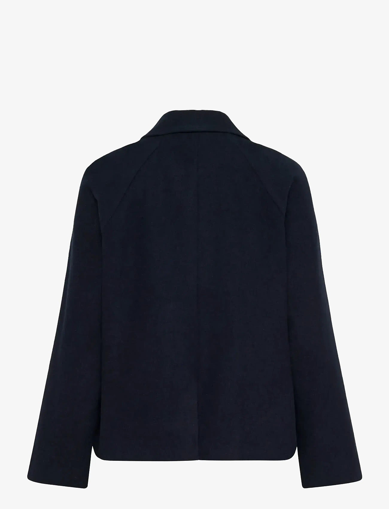 Kaffe - KAfanny Short Jacket - efterårsjakker - midnight marine cc - 1