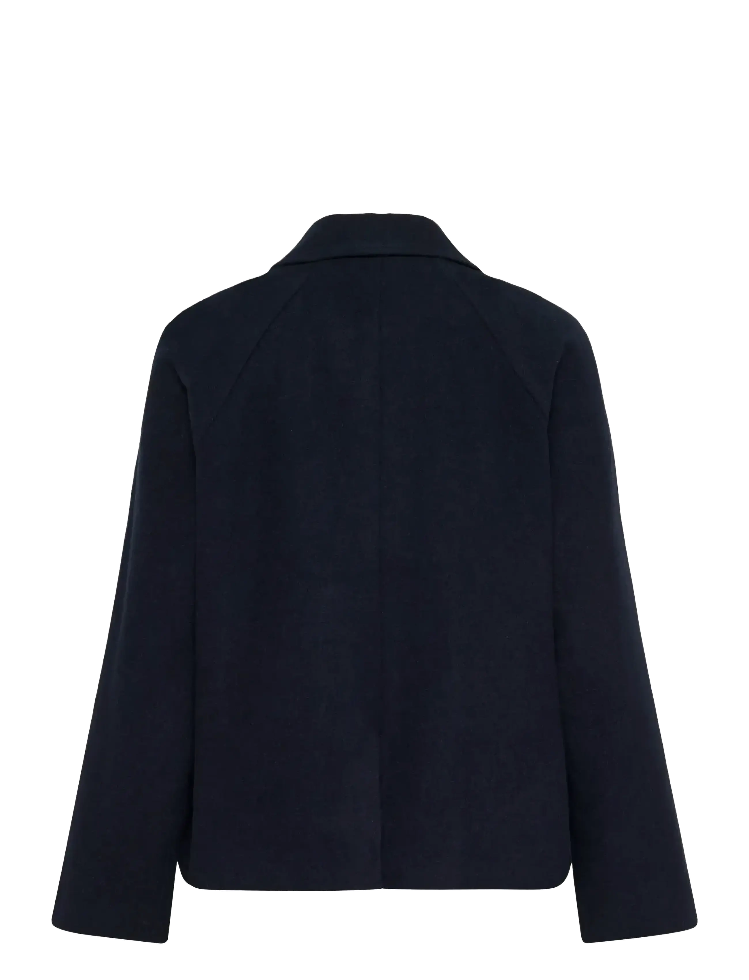Kaffe - KAfanny Short Jacket - outerwear - midnight marine cc - 2