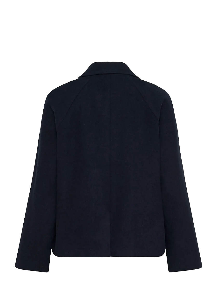 Kaffe - KAfanny Short Jacket - wolljacken - midnight marine cc - 2