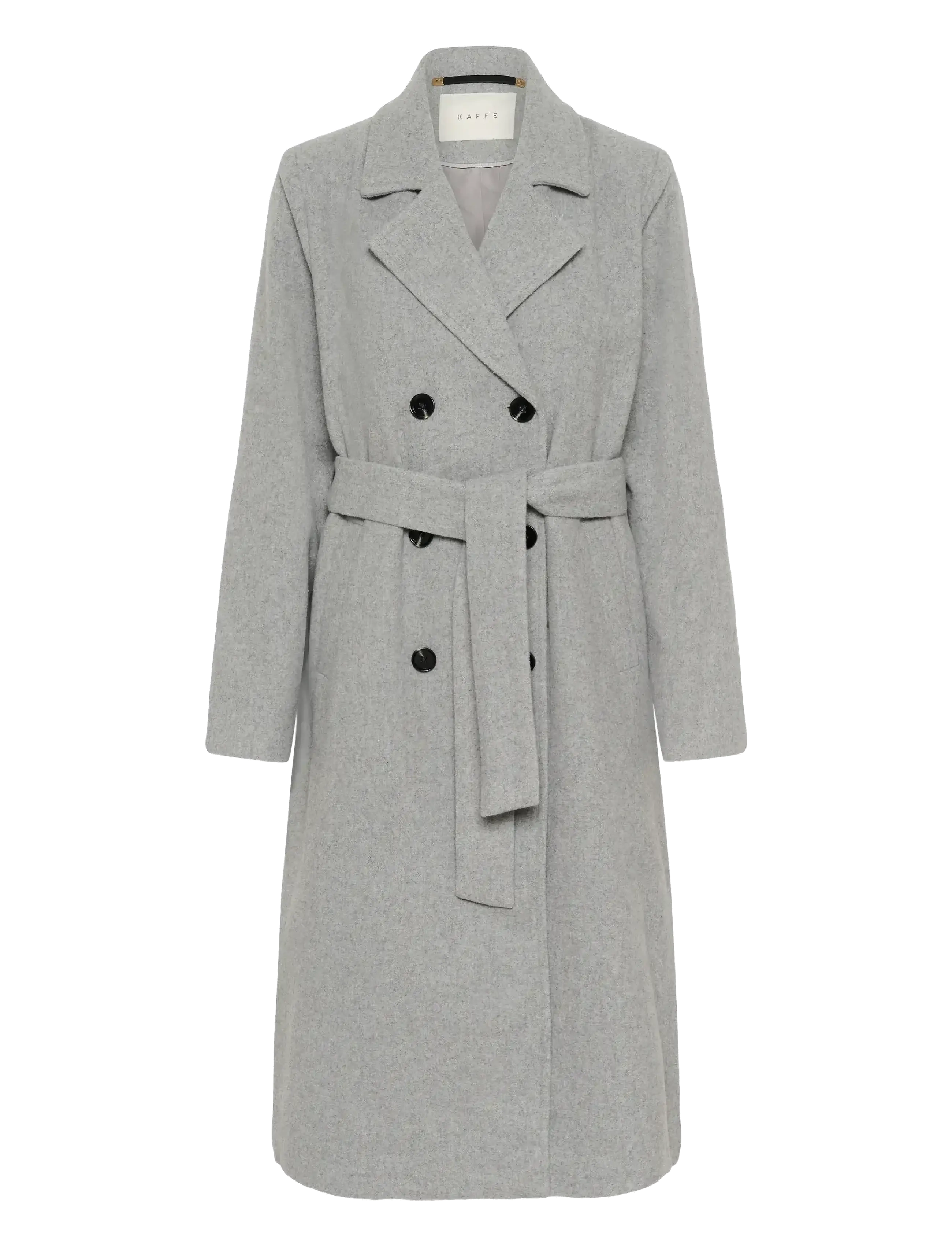 KAFFE Kafanny Long Mantel Grau - 44 - Damen