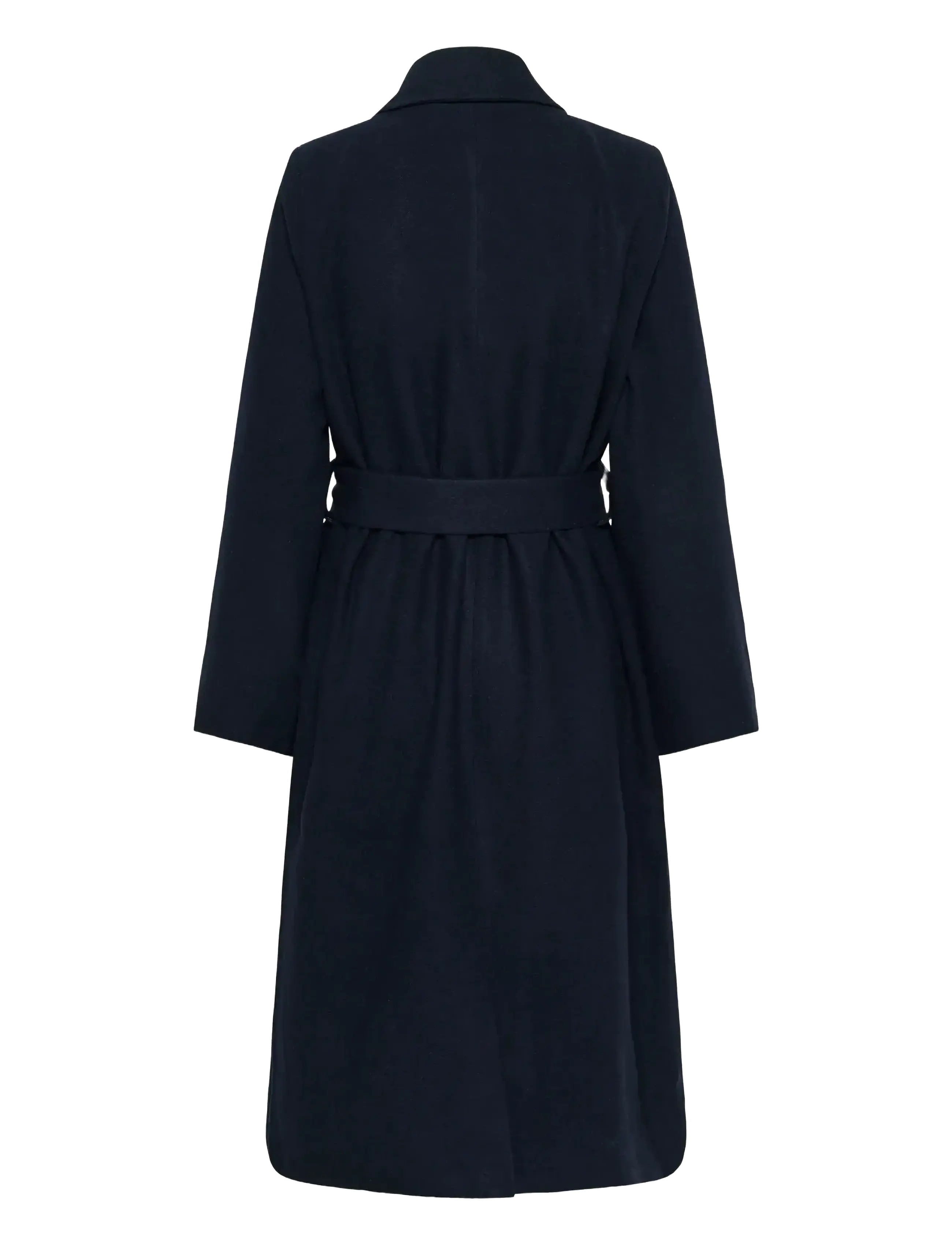 Kaffe - KAfanny Long Coat - wełniane płaszcze - midnight marine cc - 2