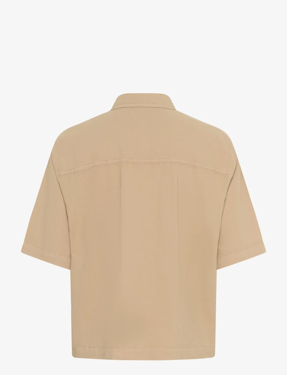 Kaffe - KAnaya Liah Shirt - kortärmade skjortor - classic sand - 2