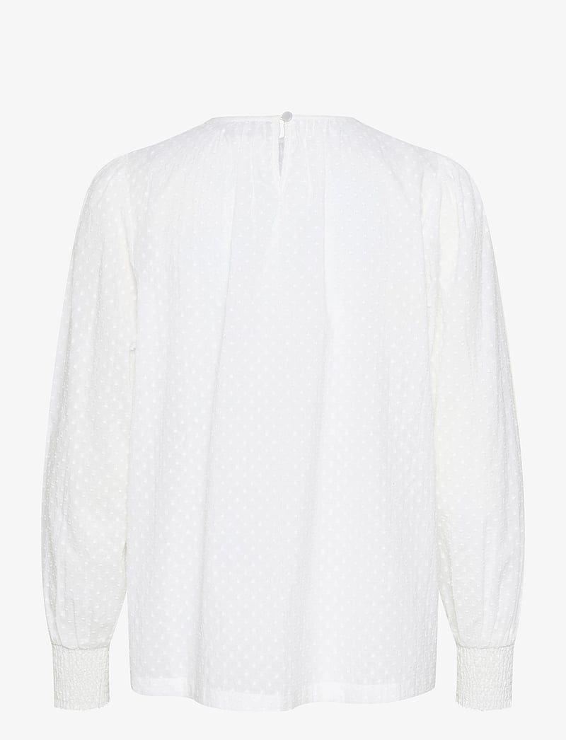 Kaffe - KAroca LS Blouse - langärmlige blusen - chalk - 2