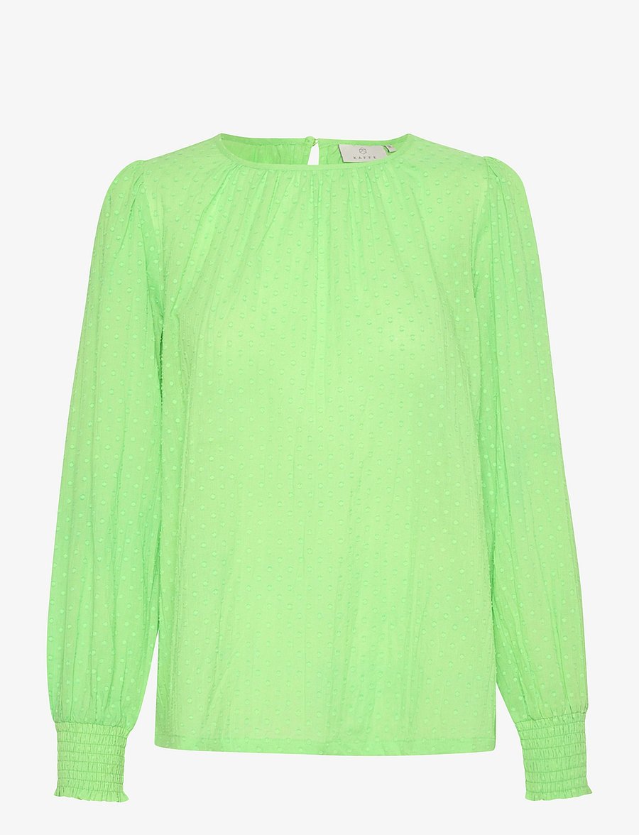 Kaffe - KAroca LS Blouse - langärmelige blusen - spring bouquet - 1