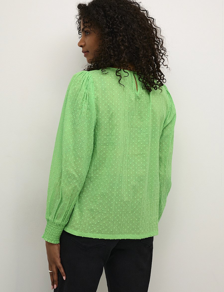 Kaffe - KAroca LS Blouse - langärmelige blusen - spring bouquet - 4