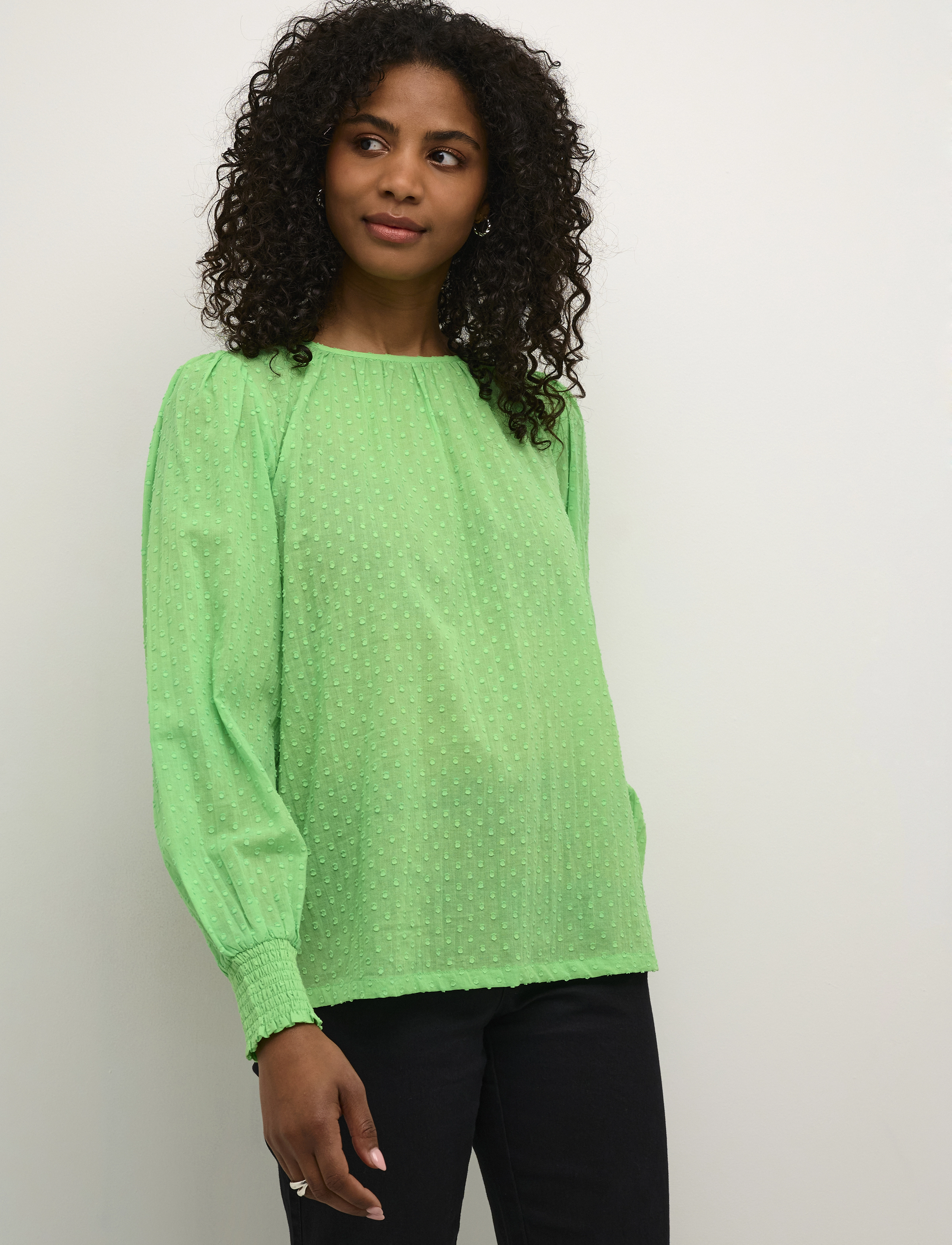 Kaffe - KAroca LS Blouse - långärmade blusar - spring bouquet - 5