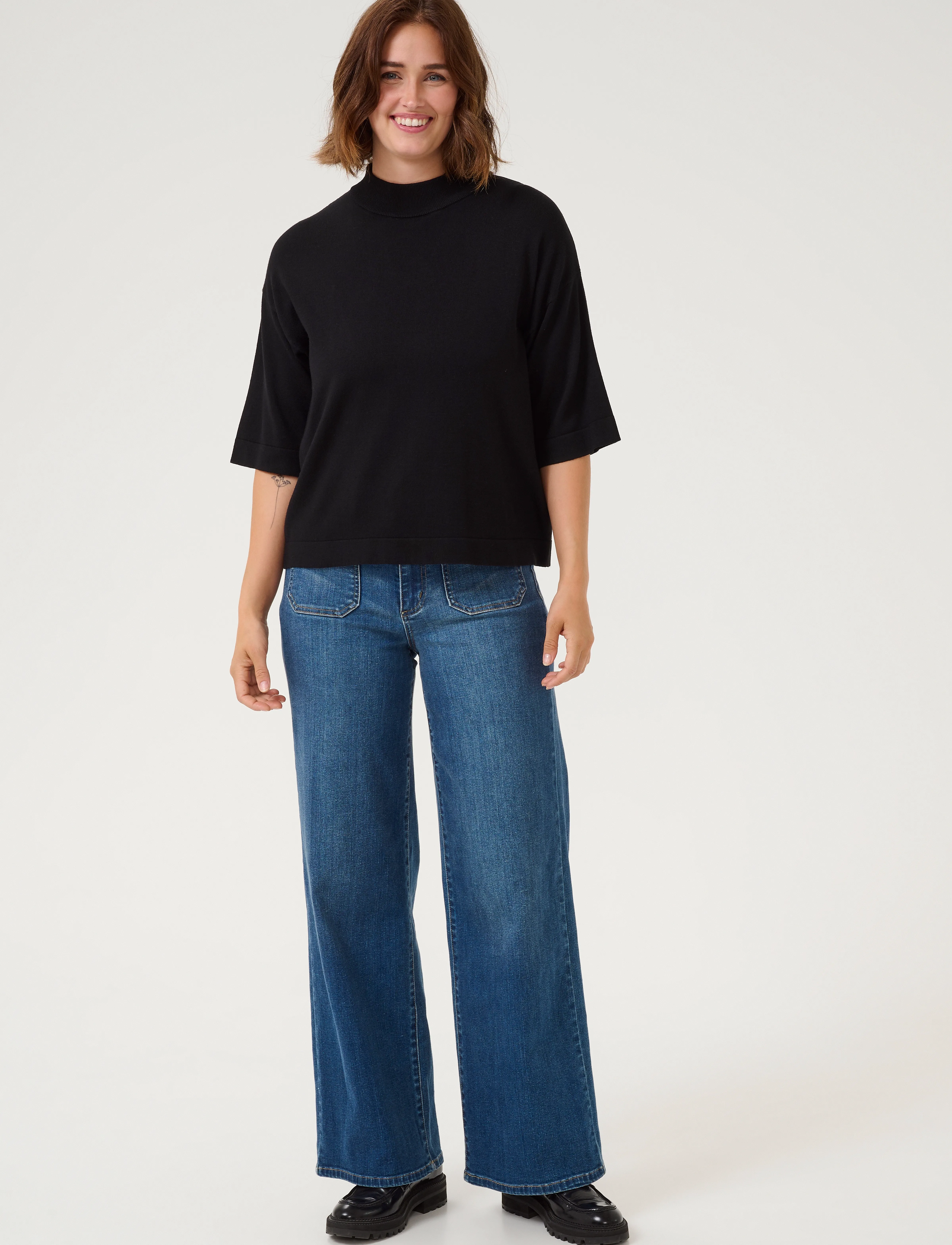 Kaffe - KAlizza Turtleneck - die niedrigsten preise - black deep - 3
