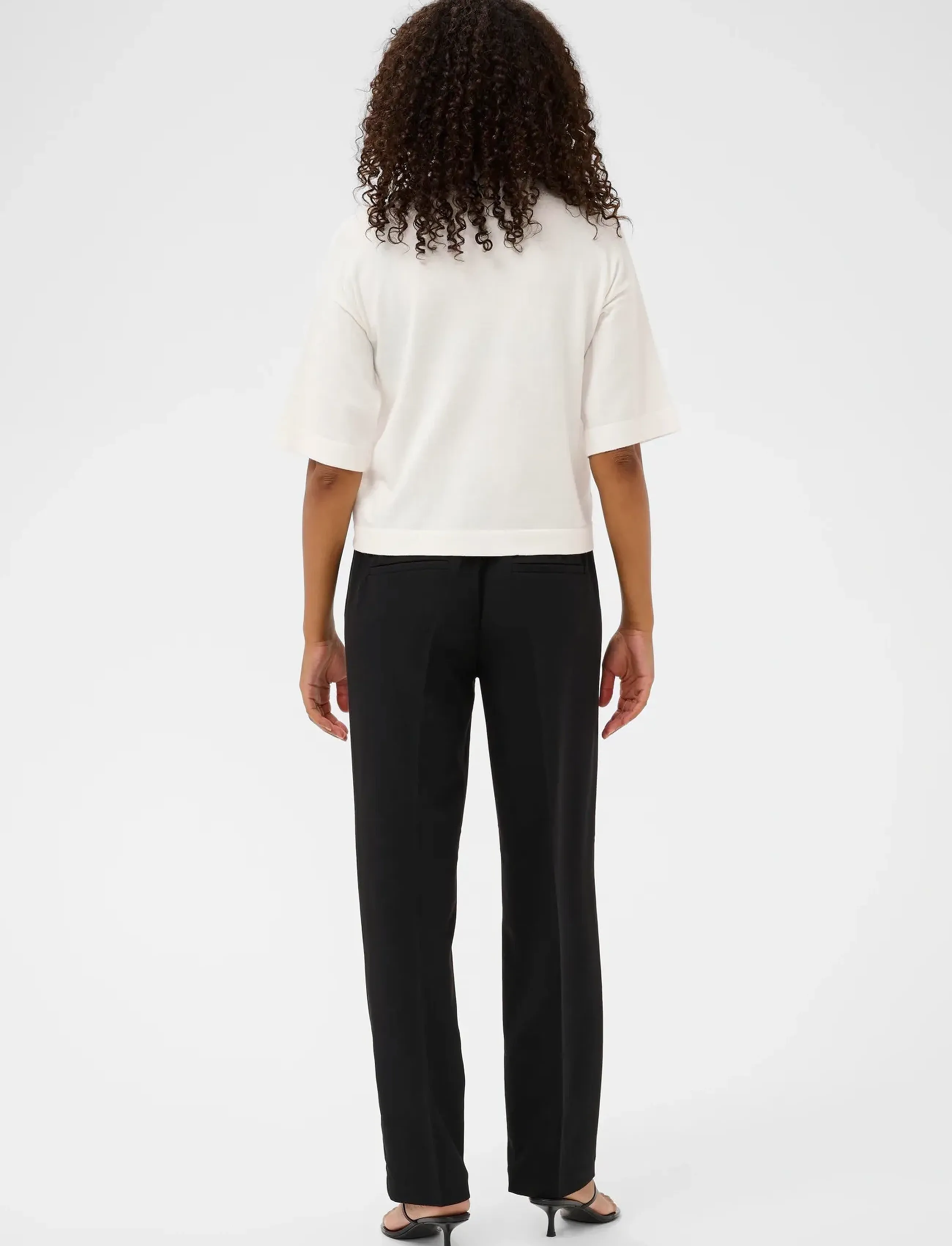 Kaffe - KAlizza Turtleneck - trøjer - chalk - 4