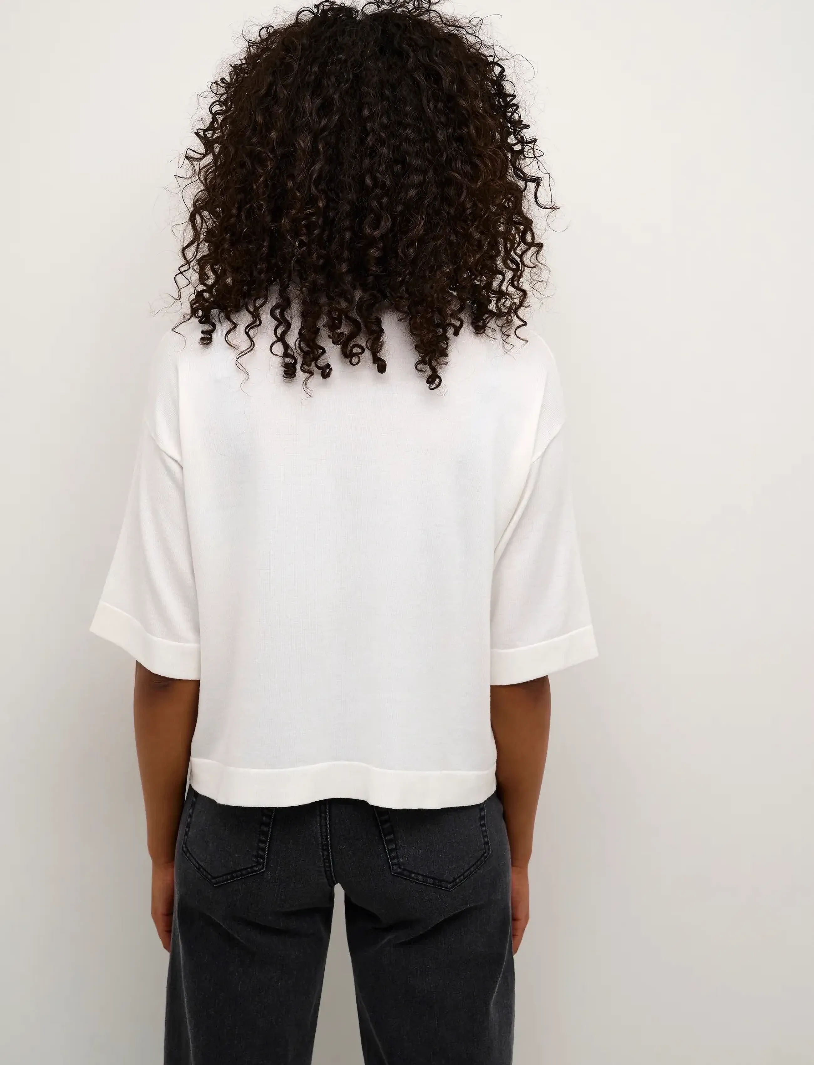 Kaffe - KAlizza Turtleneck - trøjer - chalk - 5