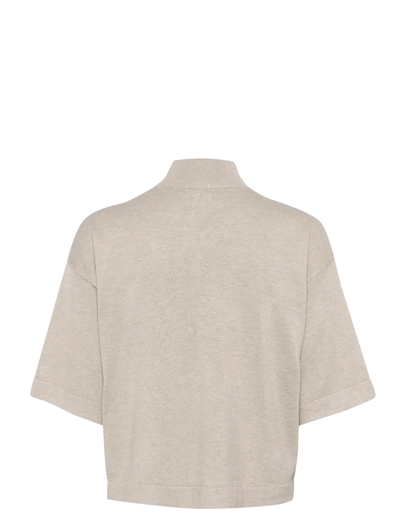 Kaffe - KAlizza Turtleneck - strikkegensere - feather gray melange - 2