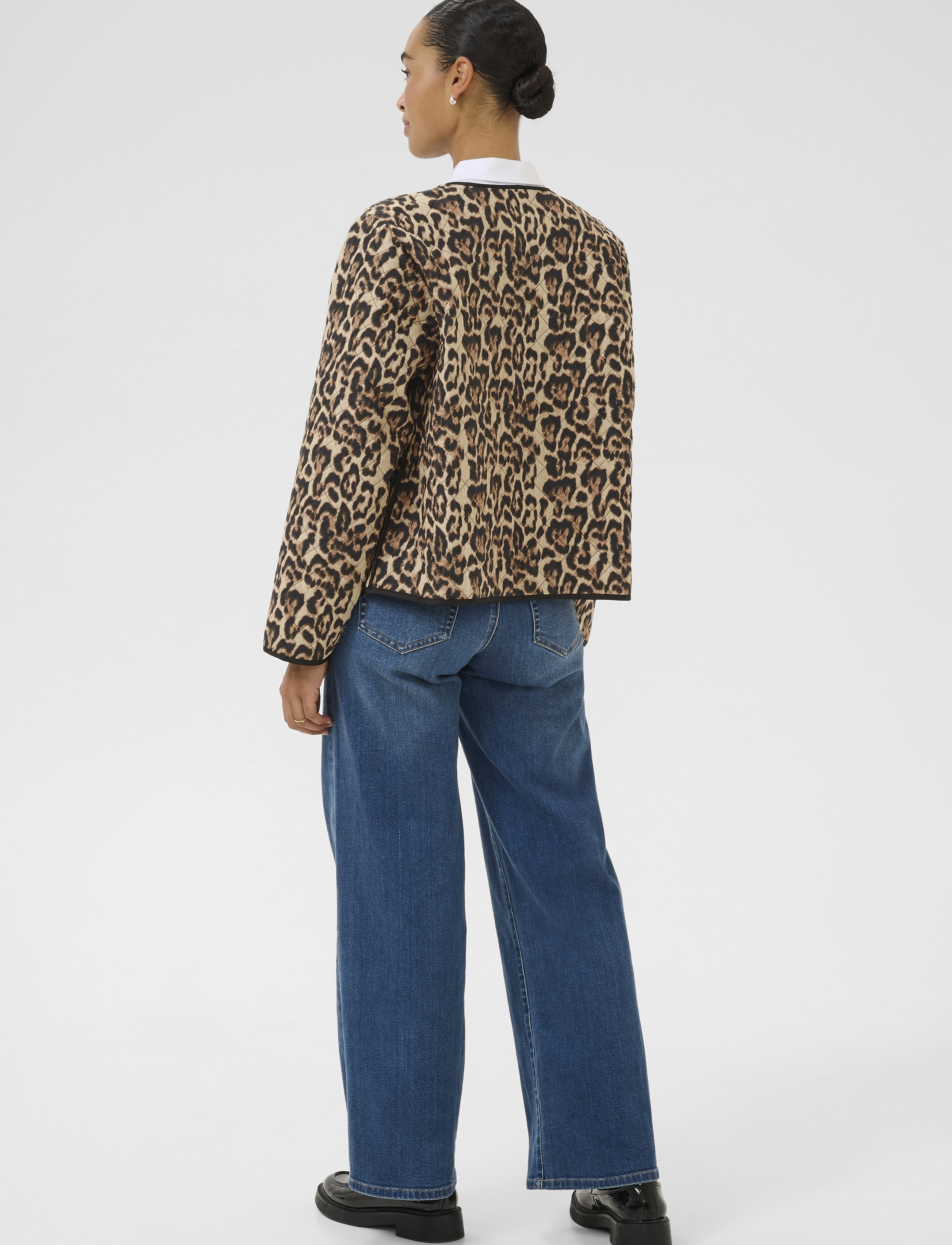 Kaffe - KAvalia Jacket - naturel leopard print - 4