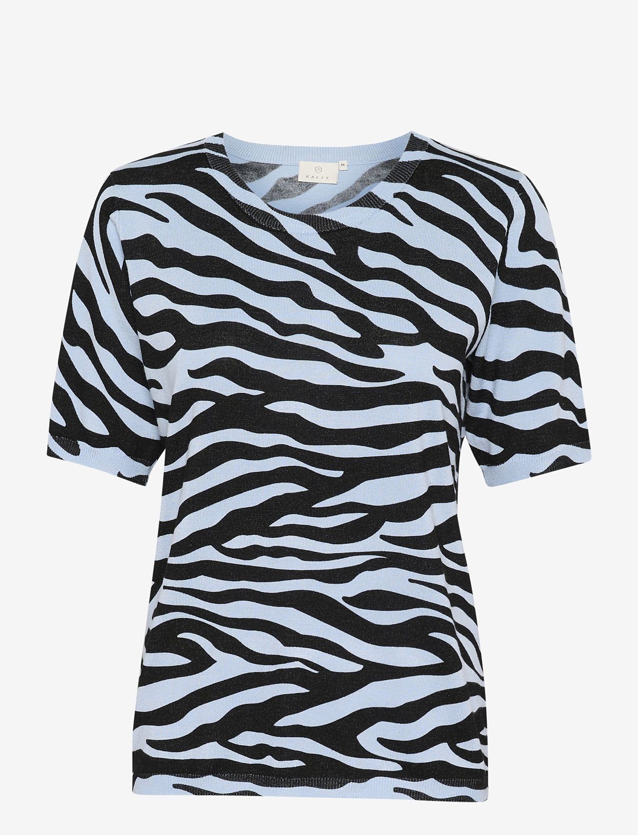 Kaffe - KAliz Pullover - herbstliche kleidung - blue / black graphic - 0