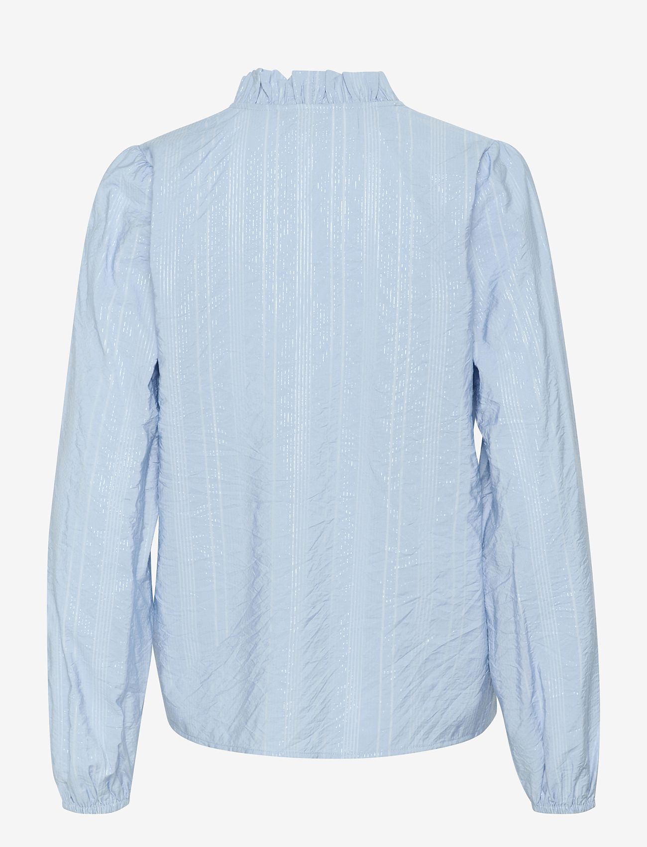 Kaffe - KAsanni Blouse - long-sleeved blouses - soft chambray - 1