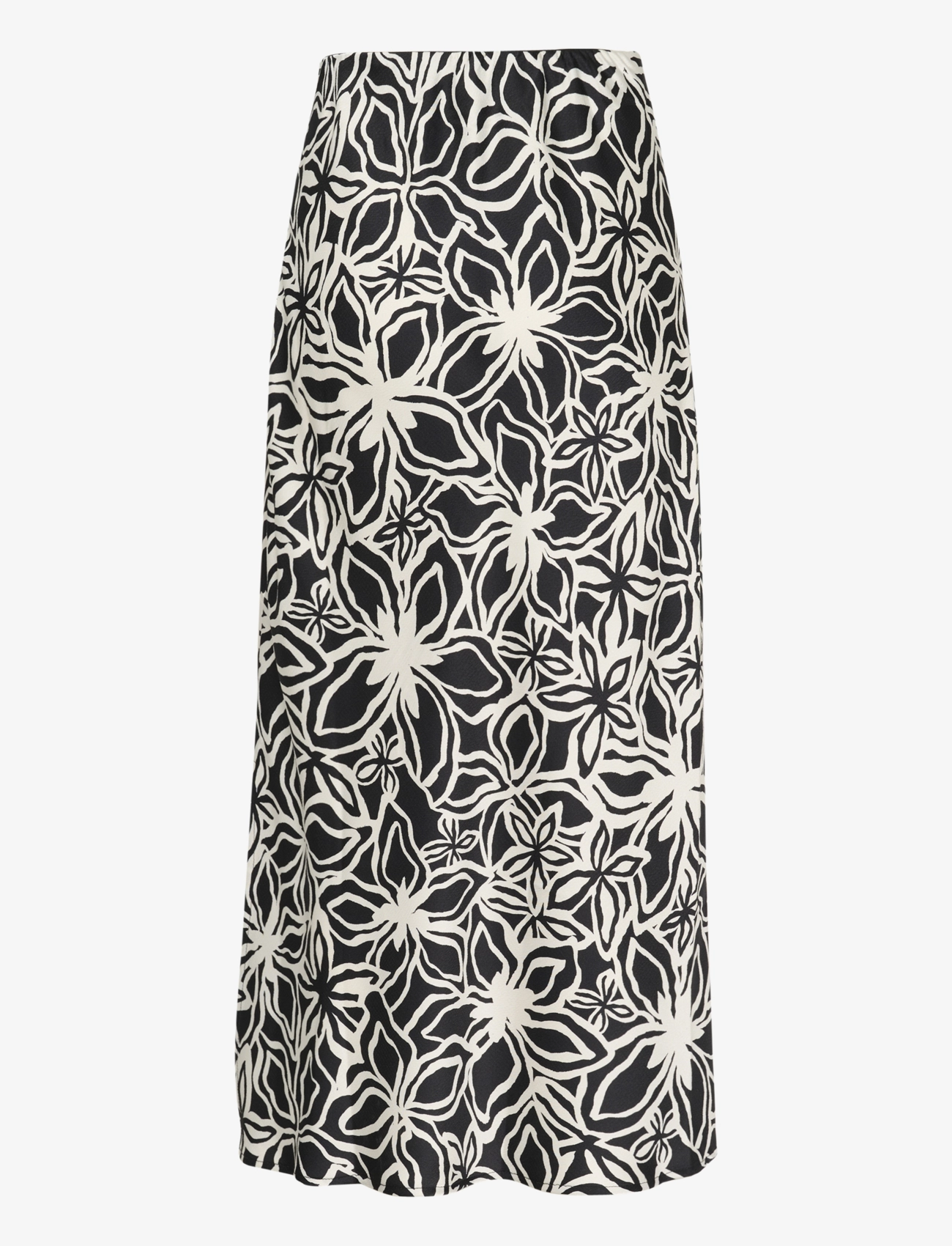 Kaffe - KAvera Skirt - maxi röcke - black / light beige flower - 2