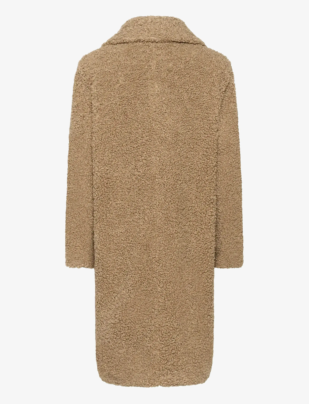 Kaffe - KAbalmi Teddy Coat - wintermäntel - amphora - 1