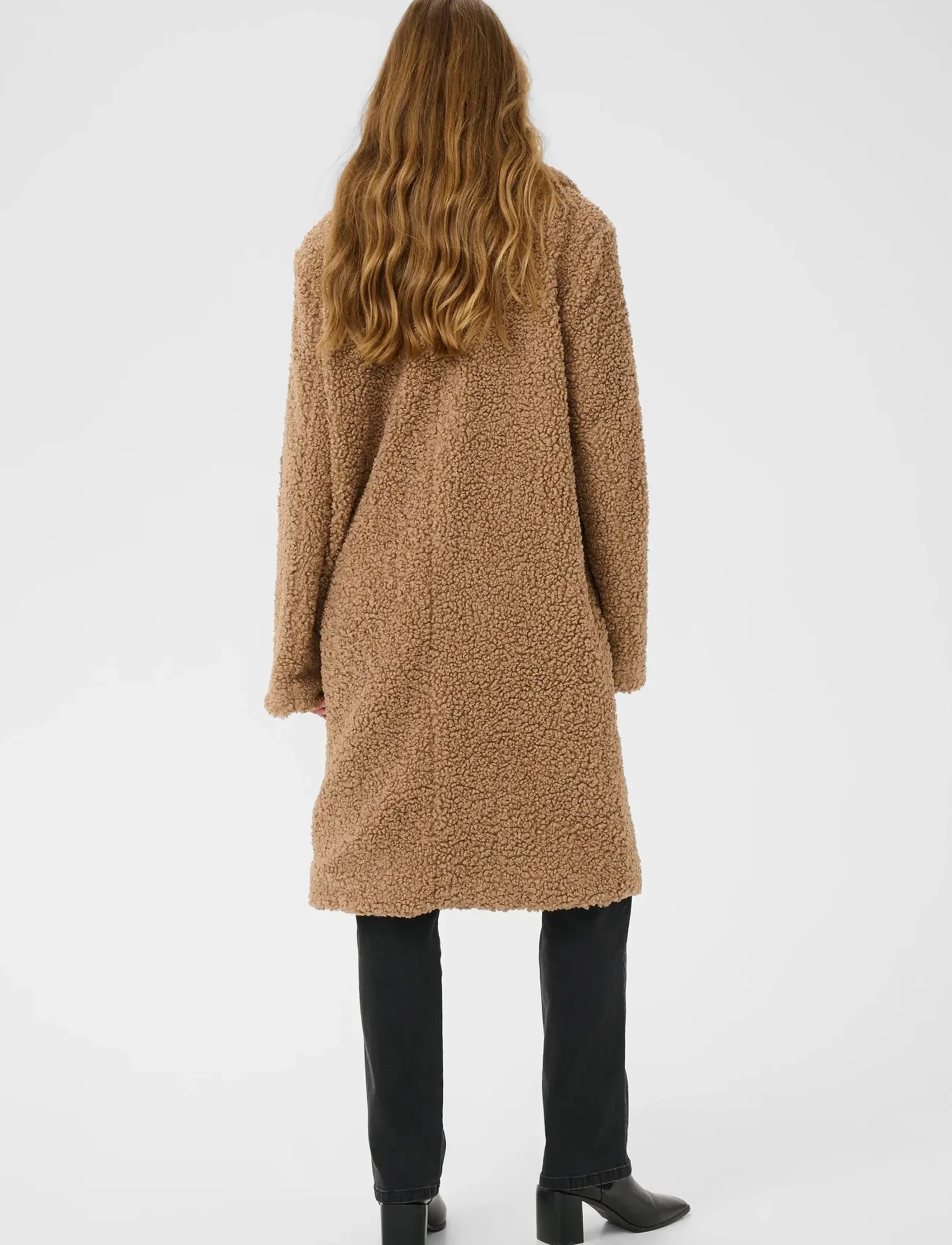 Kaffe - KAbalmi Teddy Coat - outerwear - amphora - 4