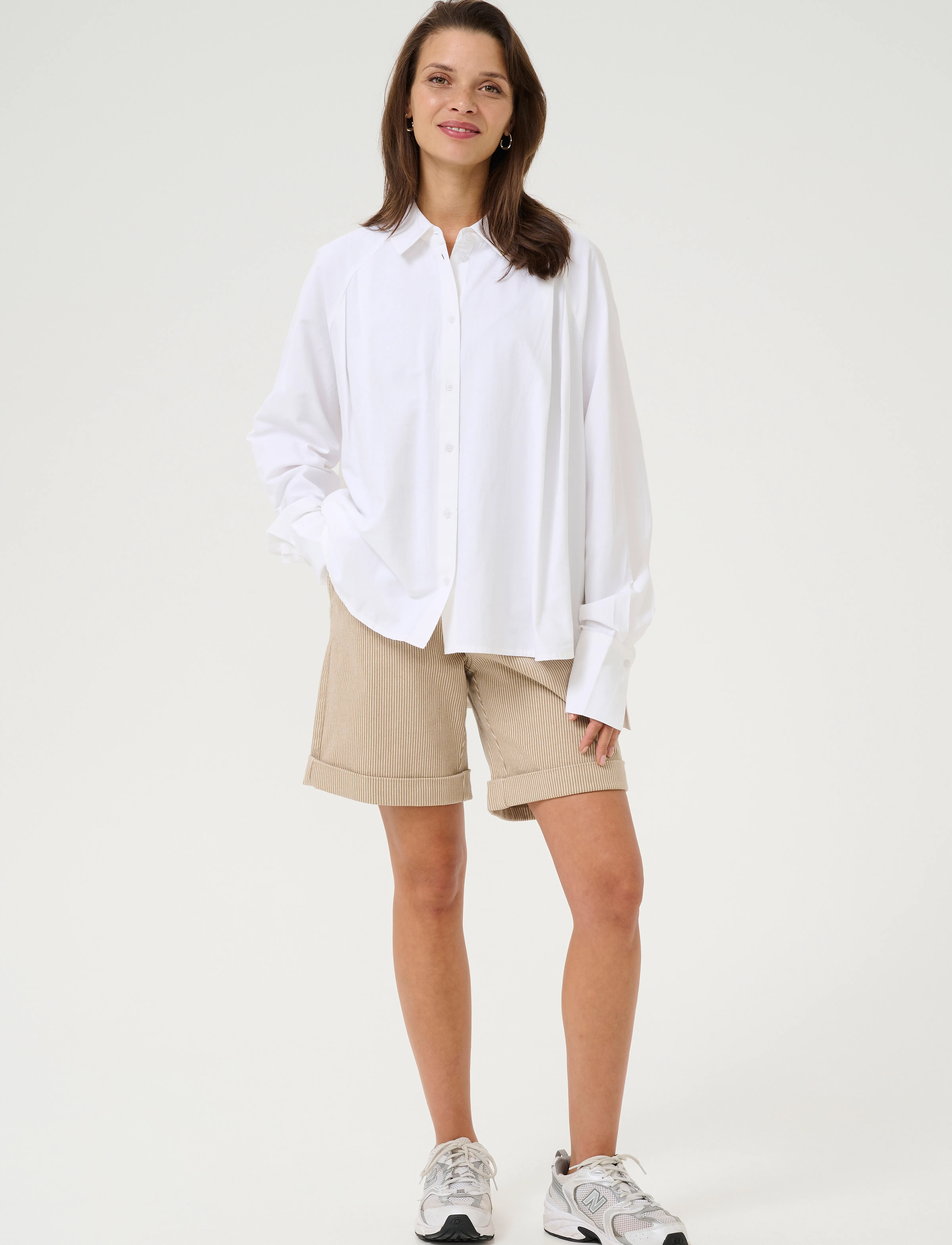 Kaffe - KAhaily Shirt - optical white - 3