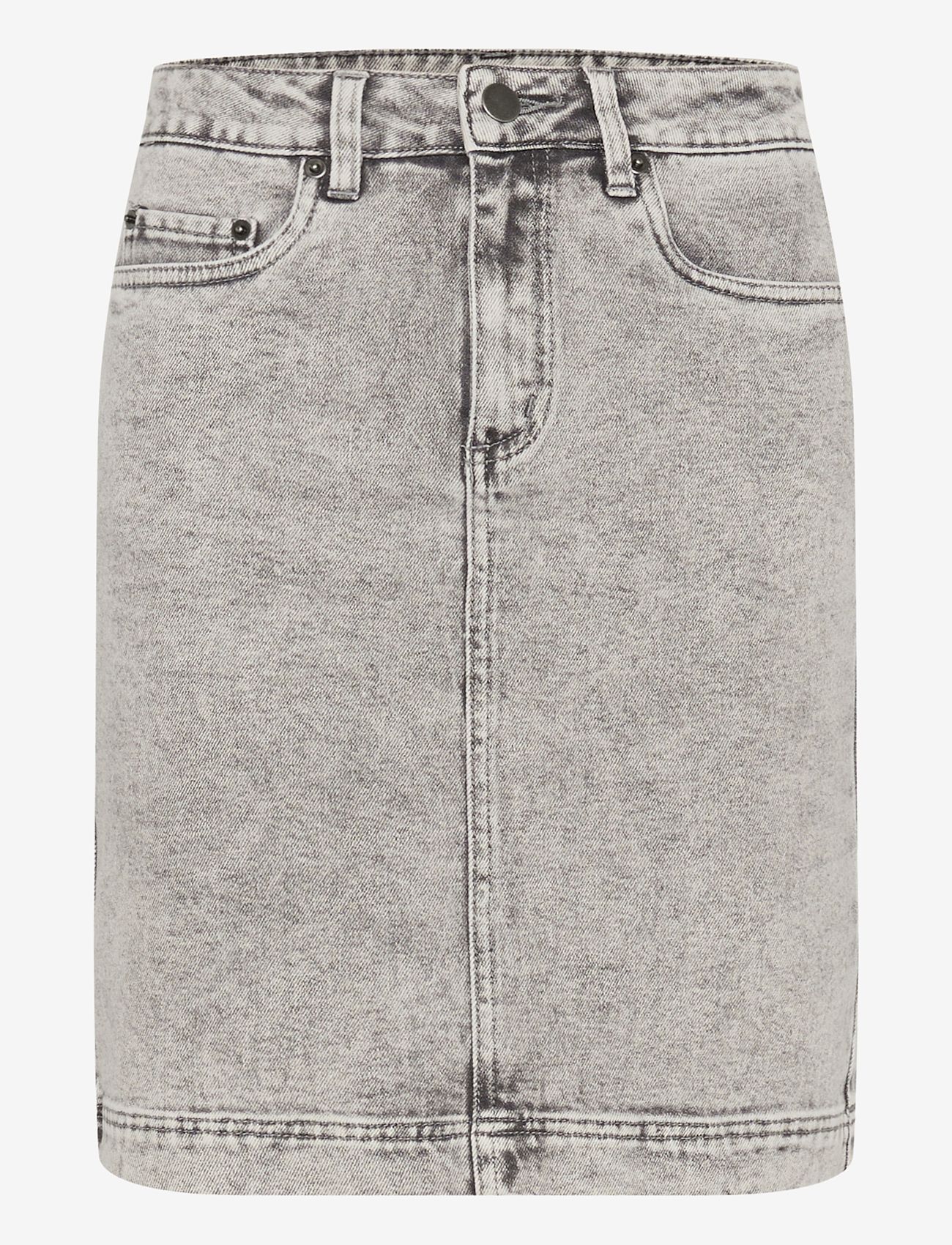 Kaffe - KAamelia Denim Skirt - grey washed denim - 1