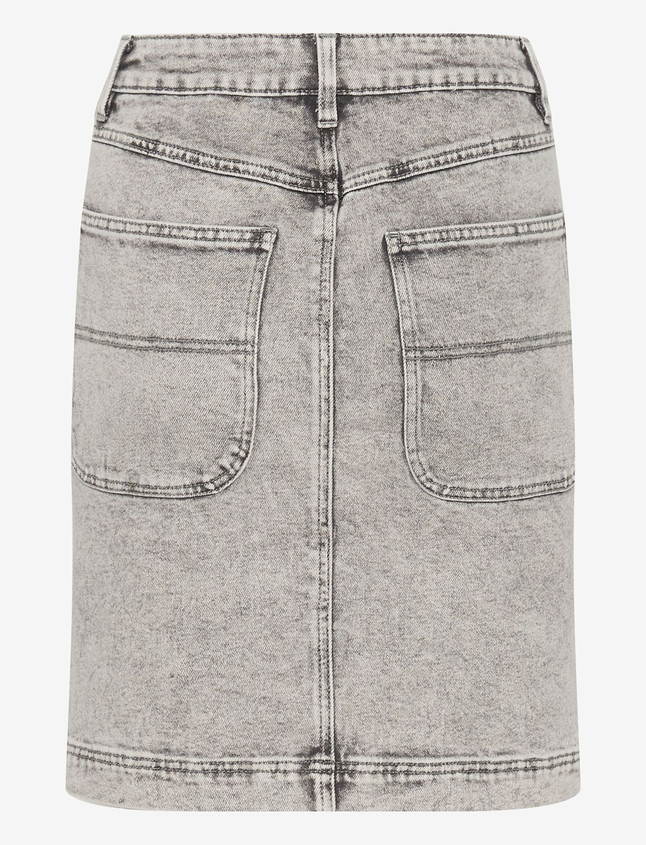 Kaffe - KAamelia Denim Skirt - grey washed denim - 2