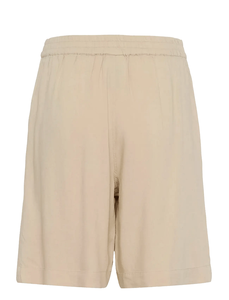 Kaffe - KAmilia Shorts - hørshorts - feather gray - 2