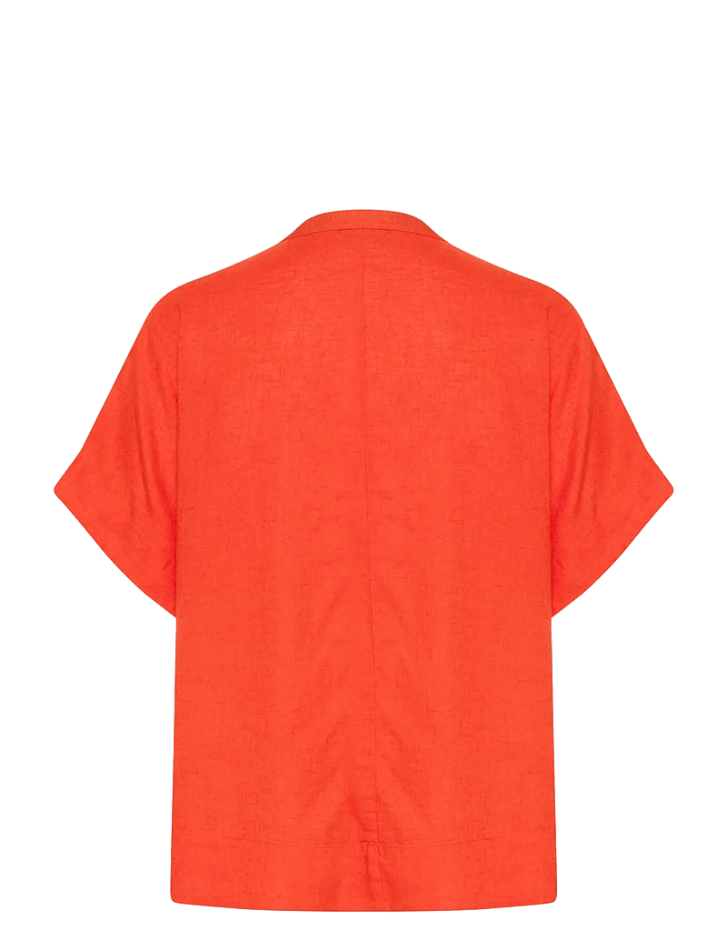 Kaffe - KAmilia Wing SL Blouse - kortärmade blusar - grenadine - 2