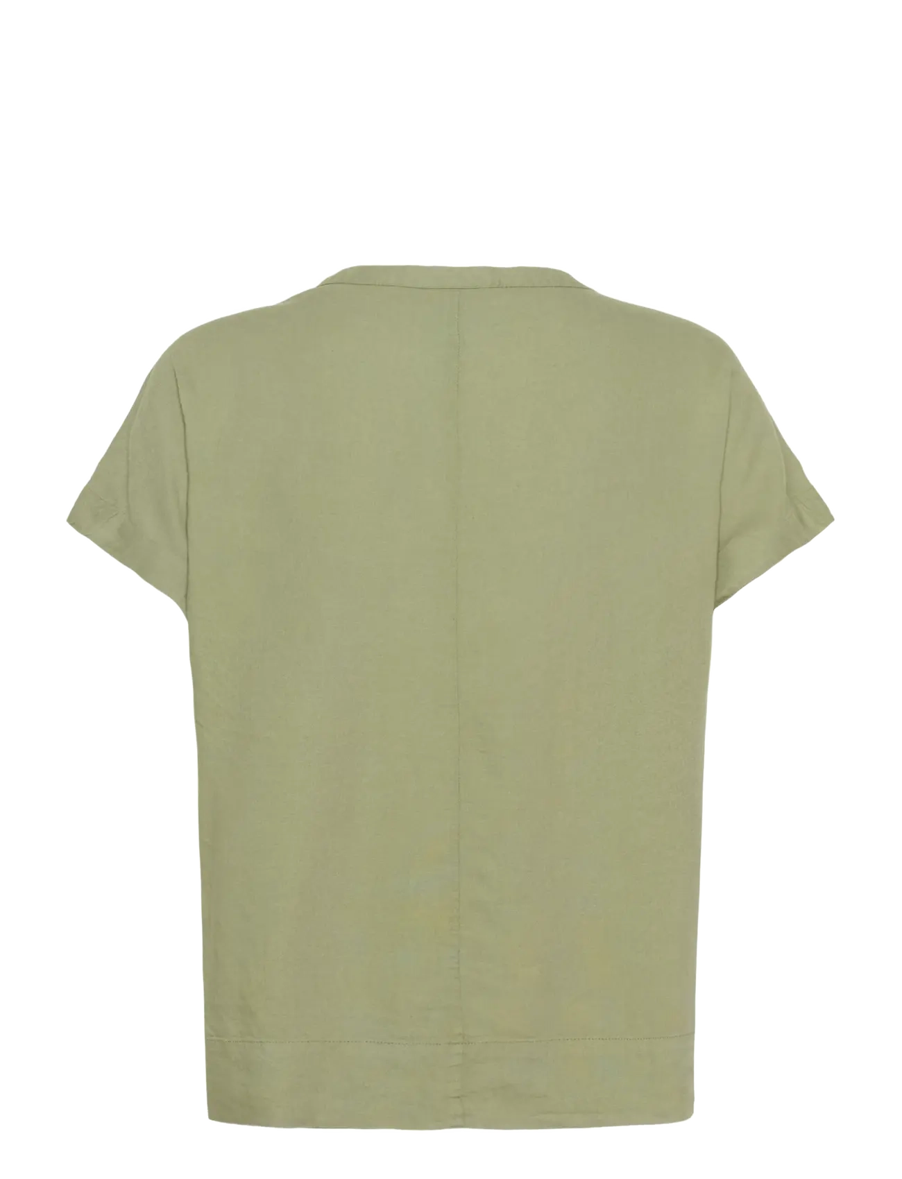 Kaffe - KAmilia Wing SL Blouse - kurzämlige blusen - oil green - 2