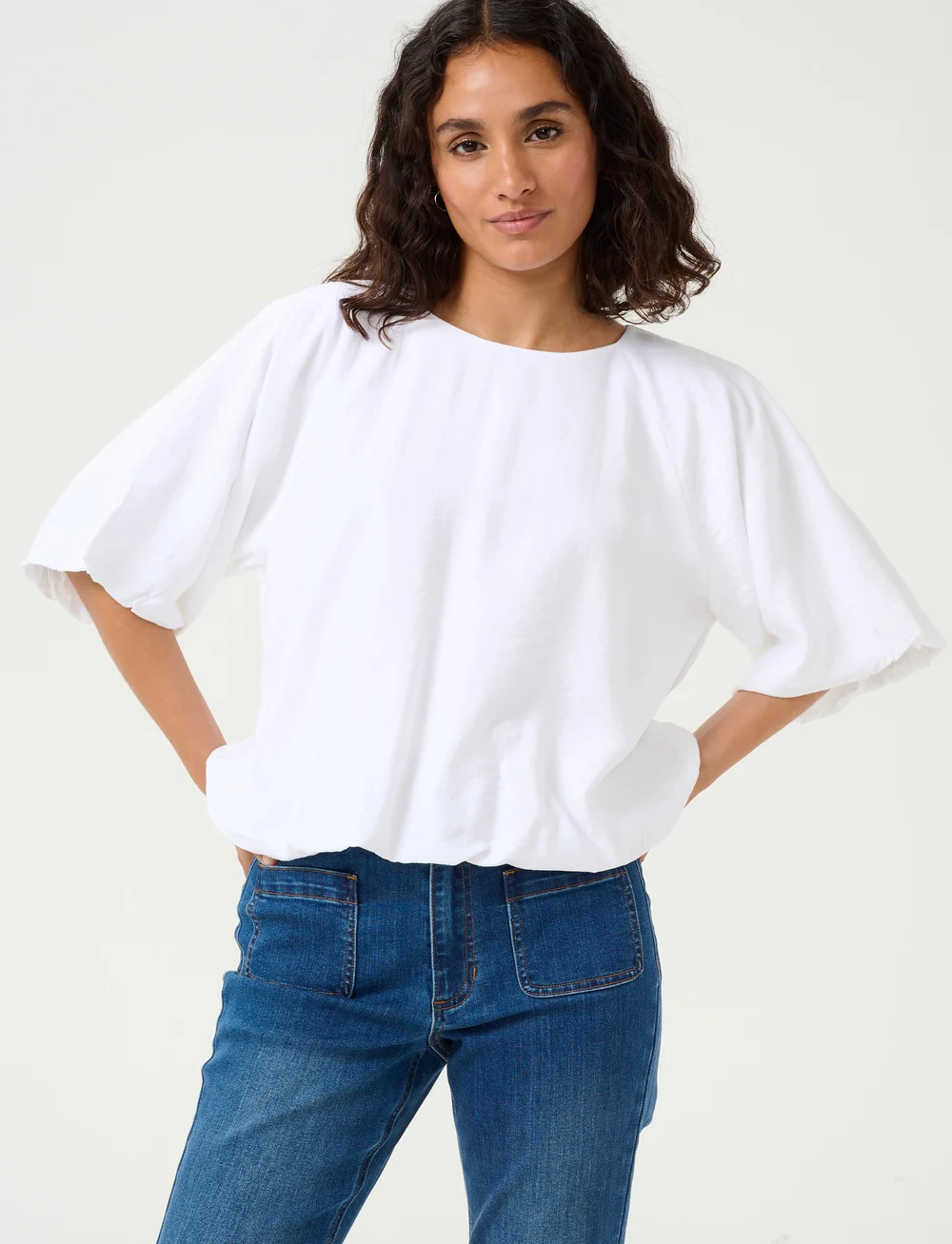 KAgabby Blouse | Optical White KAgabby Blouse | Optical White