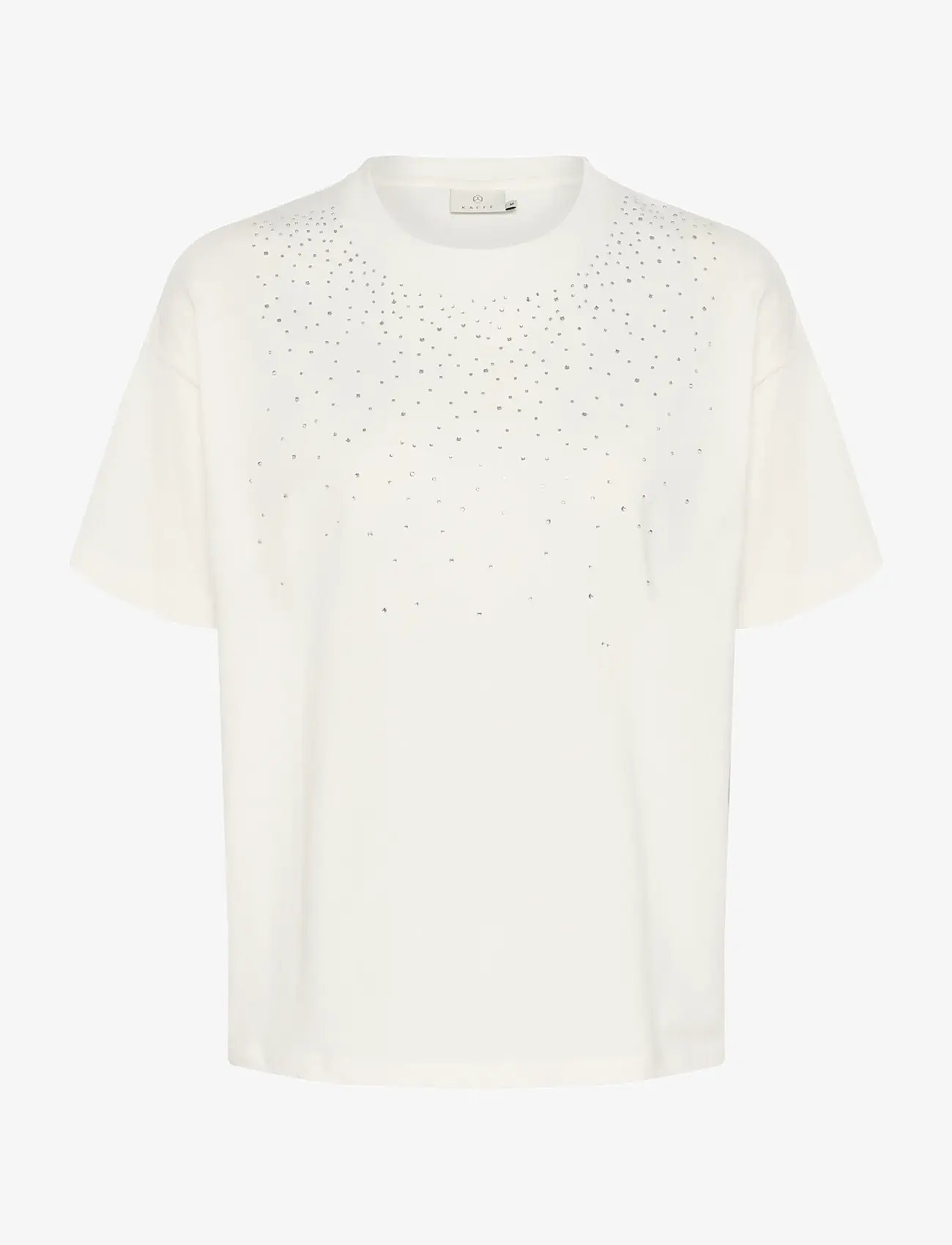 Kaffe - KAberisa T-Shirt - t-paidat - chalk - 1