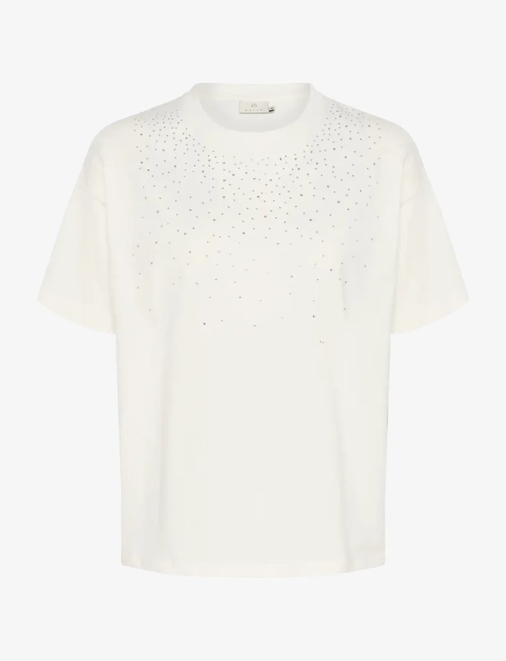 Kaffe - KAberisa T-Shirt - t-shirts - chalk - 1