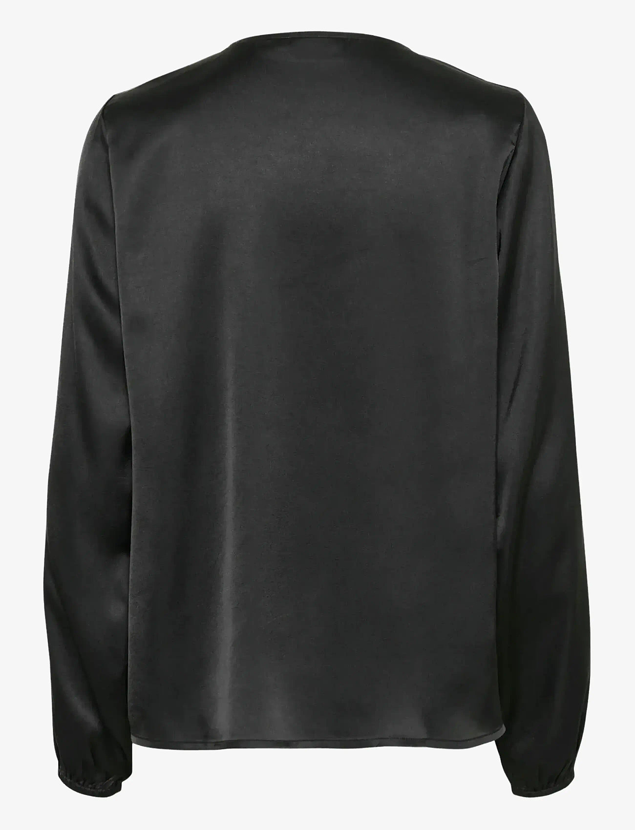 Kaffe - KAlana Blouse - long sleeved blouses - black deep - 2