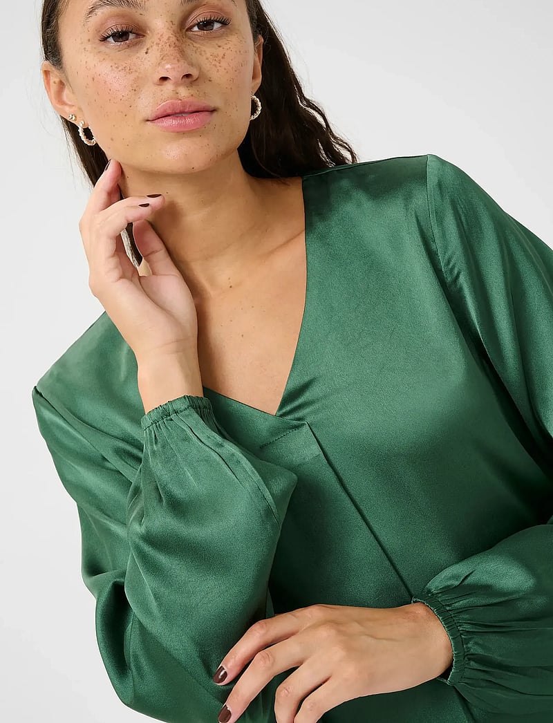 Kaffe - KAlana Blouse - langærmede bluser - garden topiary - 5