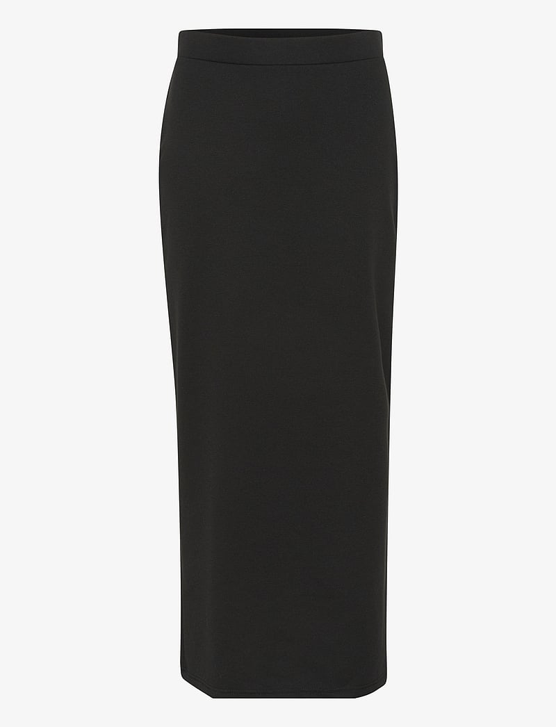 Kaffe - KAjenny Long Skirt - maxi röcke - black deep - 1