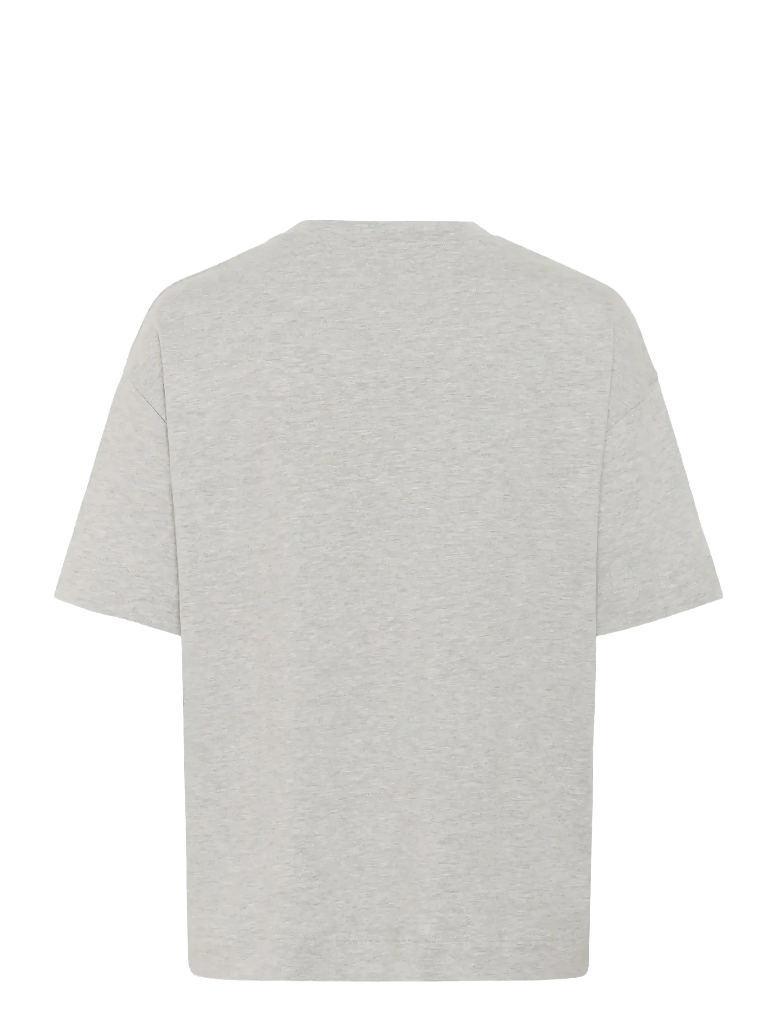 Kaffe - KAtomina T-Shirt - t-shirts - grey melange - 2