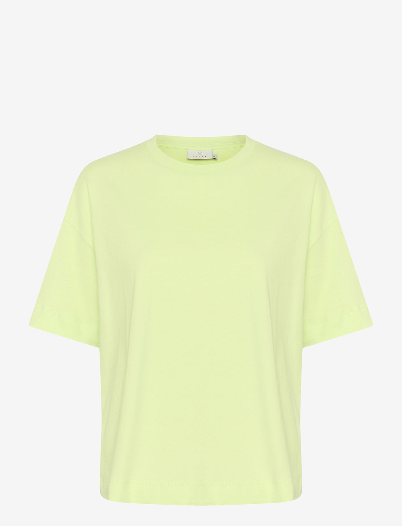 Kaffe - KAtomina T-Shirt - t-shirts - lettuce green - 1